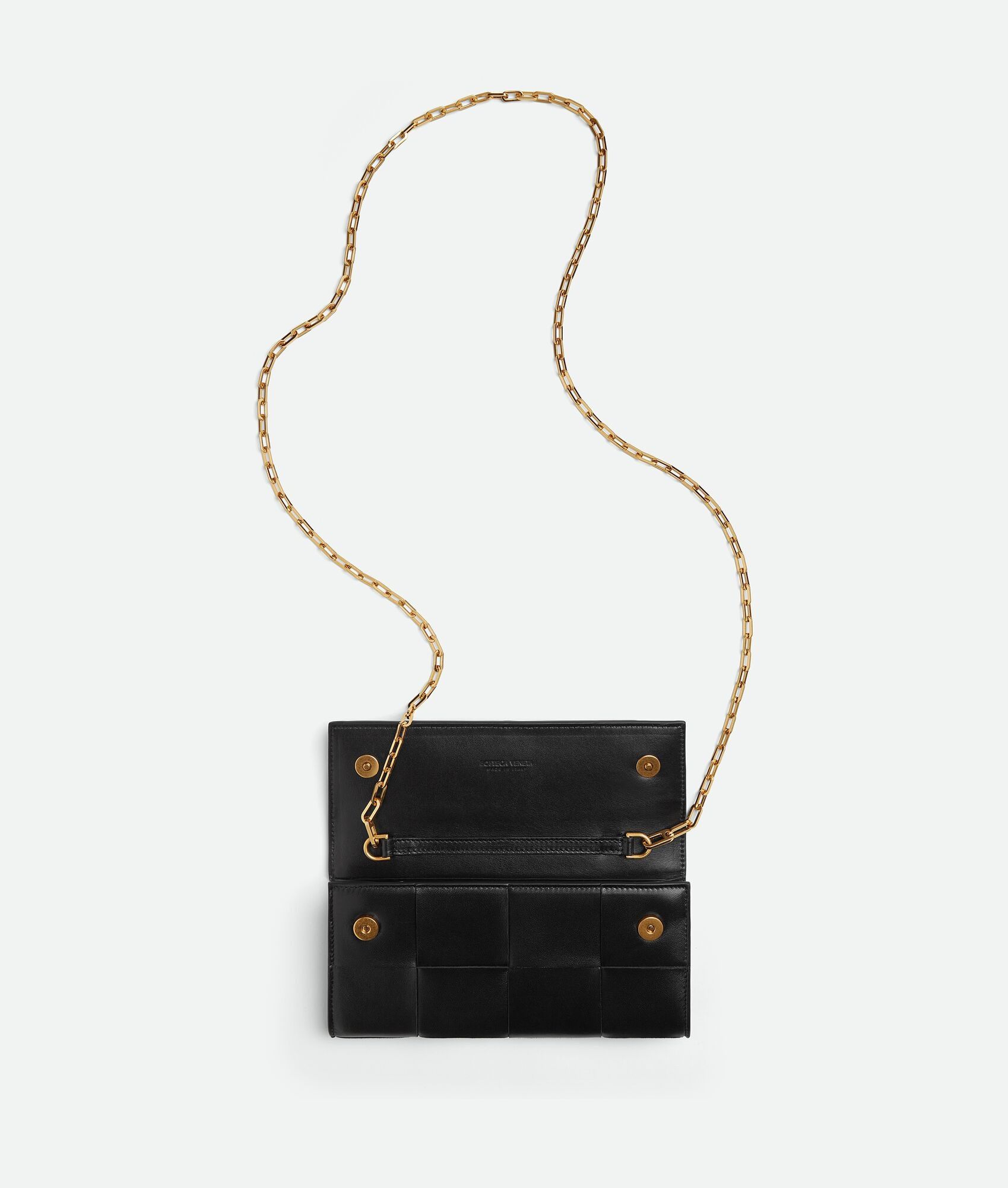 Bottega Veneta o1n1vont1224 Size: OS / Cassette Wallet On Chain in Black Size ONE SIZE - 2 Thumbnail