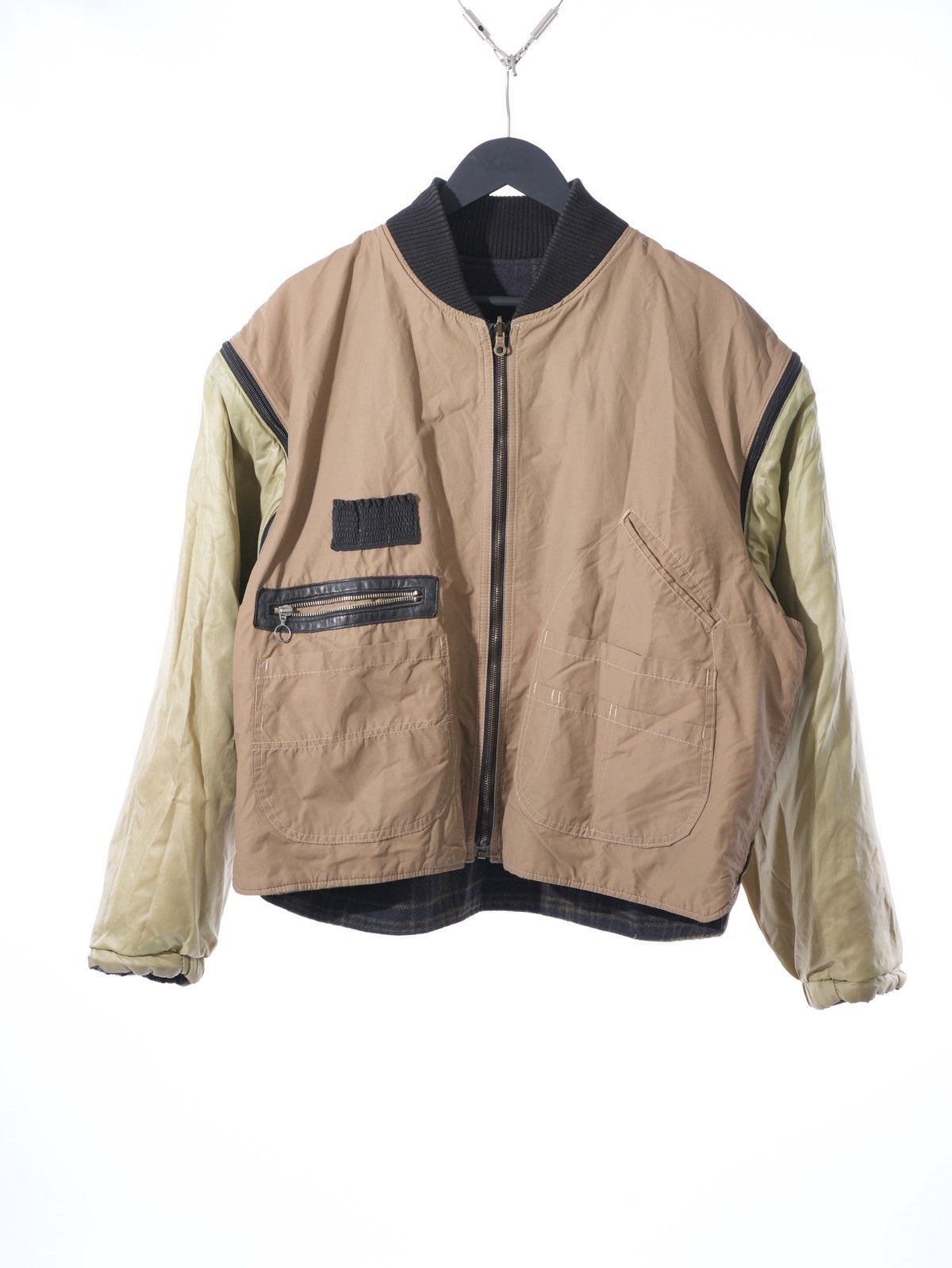 Chevignon Chevignon Togs reversible jacket/vest vintage puffer sleeve Size US XL / EU 56 / 4 - 10 Thumbnail