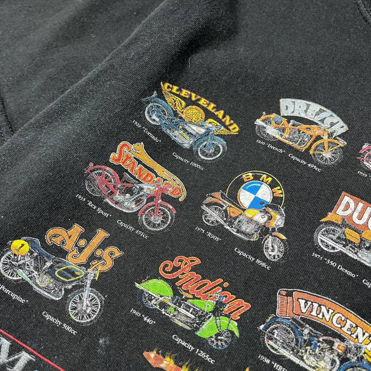 Vintage Vintage Ducati Harley Davidson Indian Bikers Tee Size US M / EU 48-50 / 2 - 5 Thumbnail