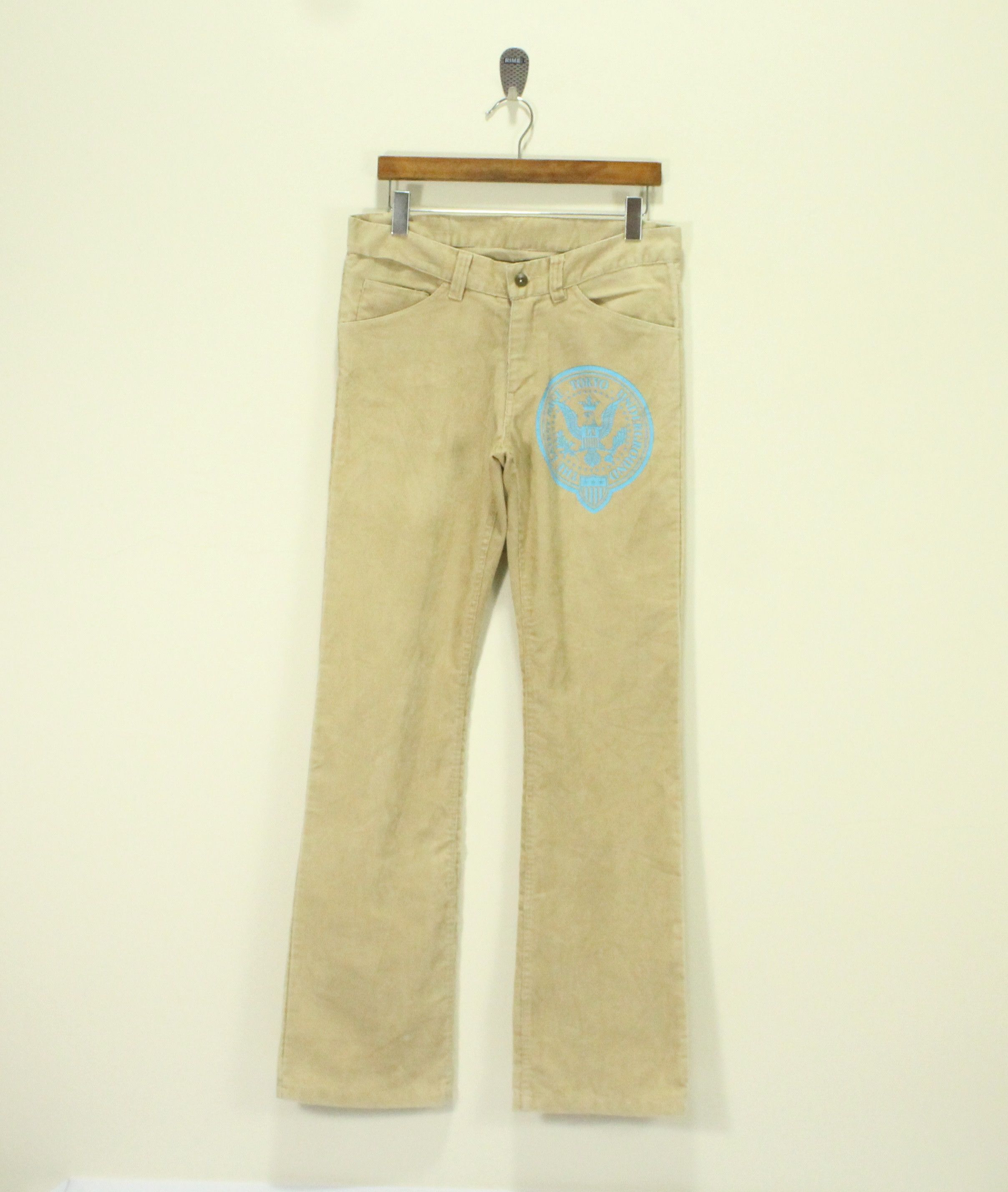 Hysteric Glamour Flared 🔥 LIVERTINE AGE Pants Corduroy Faded Size US 32 / EU 48 - 4 Thumbnail