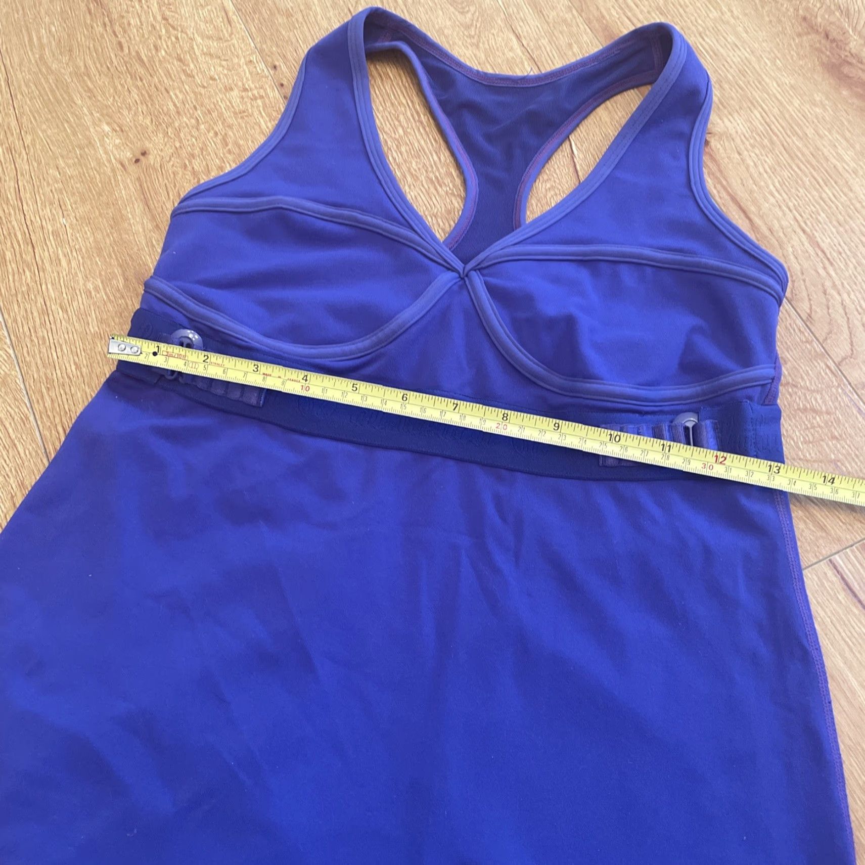 Lululemon Lululemon All Out Purple Tank Top 8 Racerback Adjustable Chest Strap Women Tank Shirt Top Activewear Size M / US 6-8 / IT 42-44 - 4 Thumbnail