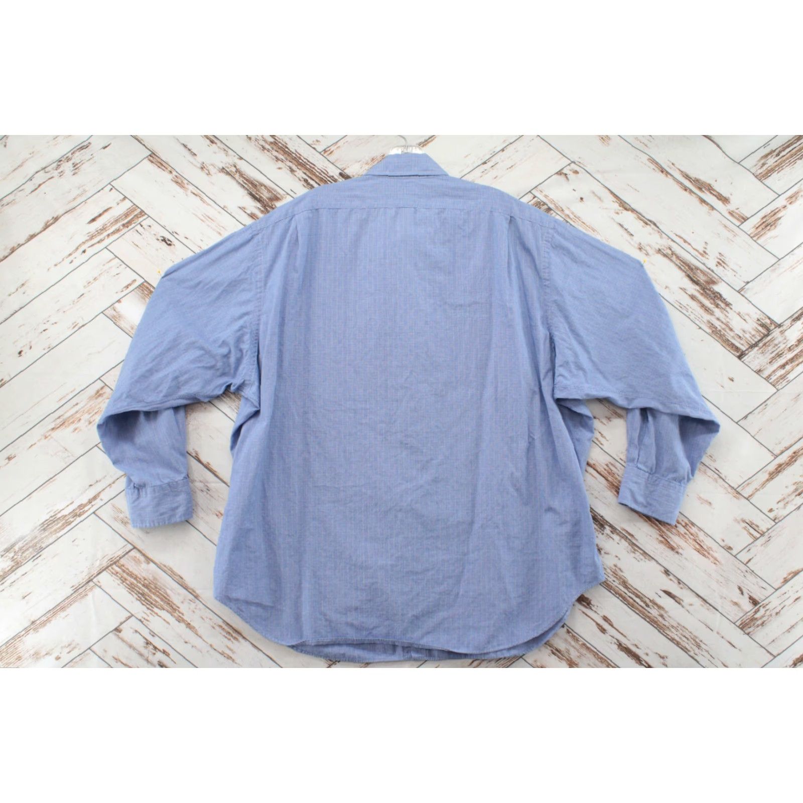 Polo Ralph Lauren VINTAGE Polo Ralph Lauren Philips Shirt Men's 18 34/35 Button Up Blue Checks Size US XXL / EU 58 / 5 - 2 Thumbnail