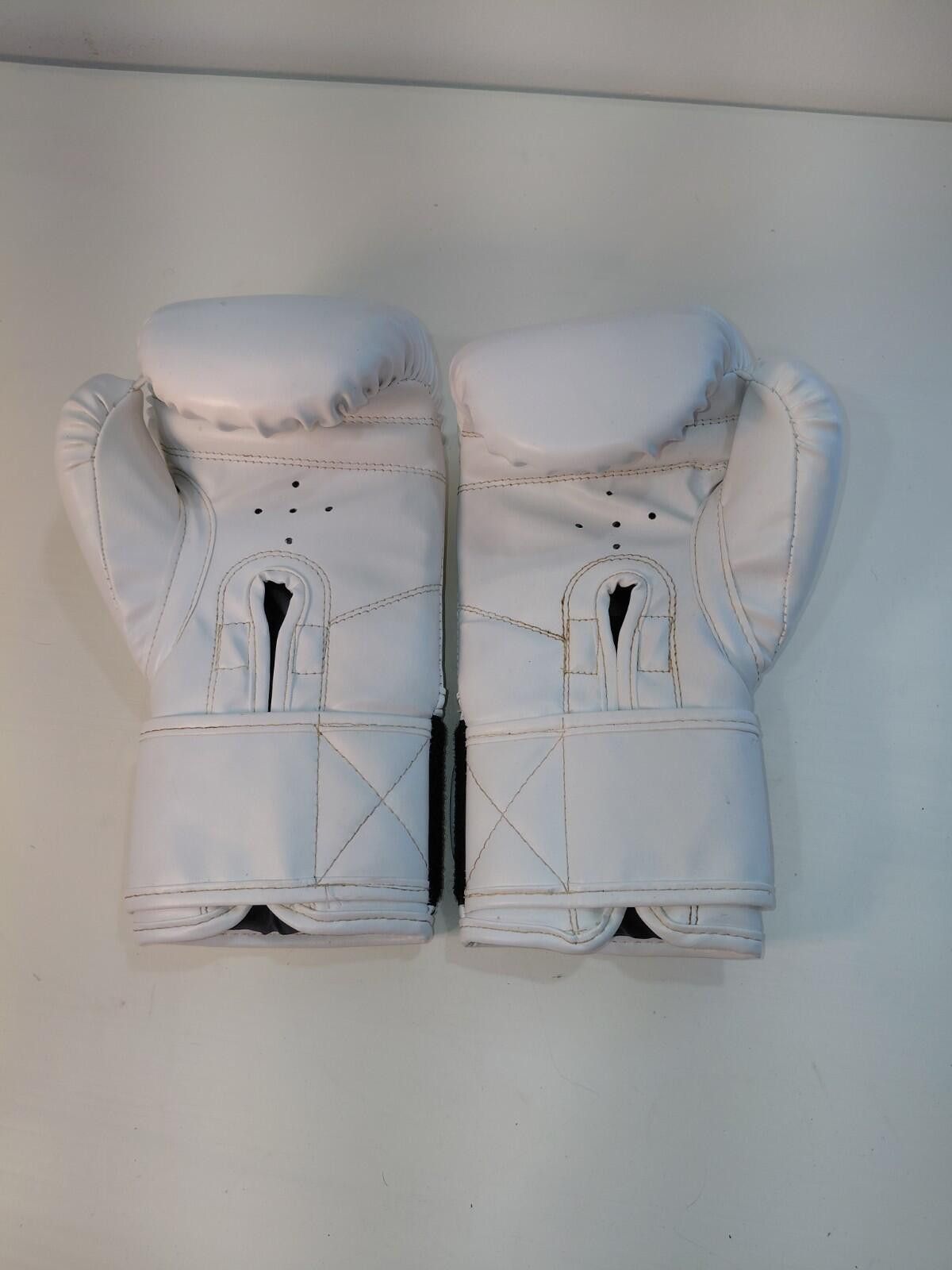 Everlast Everlast 1910 12 Ounce White Sparring Gloves Size ONE SIZE - 4 Thumbnail