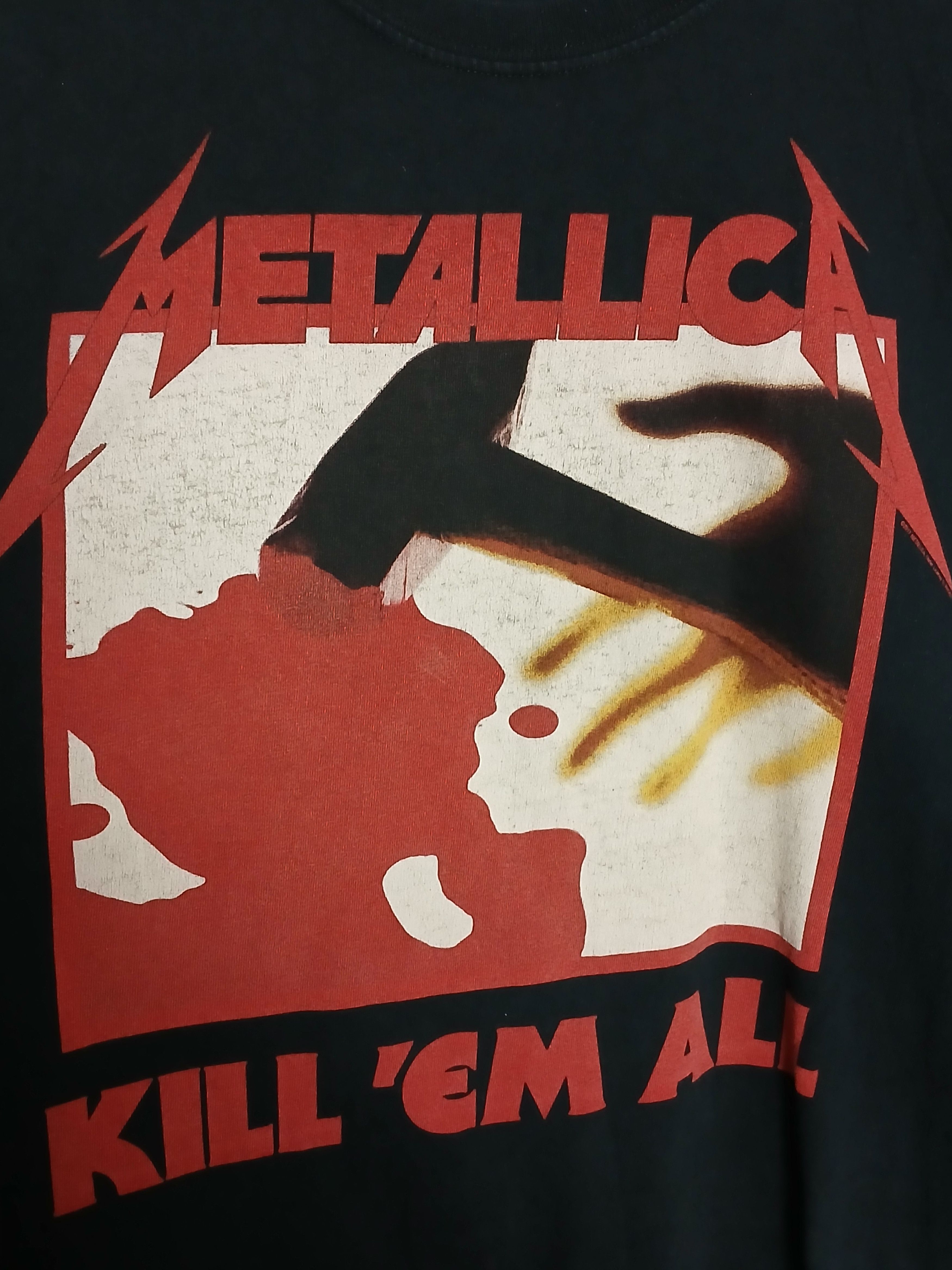Band Tees × Metallica Metallica Kill 'em All T-Shirt Size US L / EU 52-54 / 3 - 3 Thumbnail