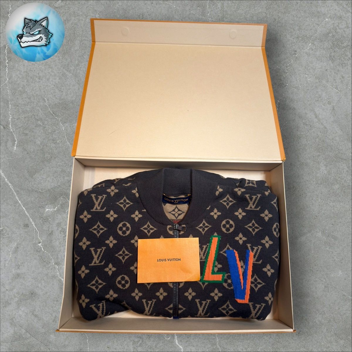 Louis Vuitton × NBA Louis Vuitton x NBA Graphic Blouson Sweater size Large Size US L / EU 52-54 / 3 - 17 Thumbnail