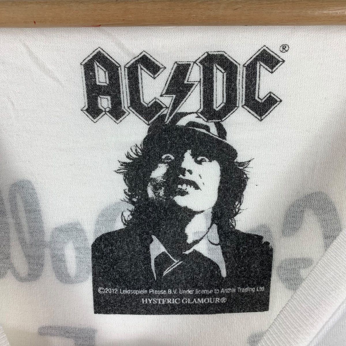 Hysteric Glamour HYSTERIC GLAMOUR x ACDC rockroll damnation women printed tee Size S / US 4 / IT 40 - 3 Thumbnail