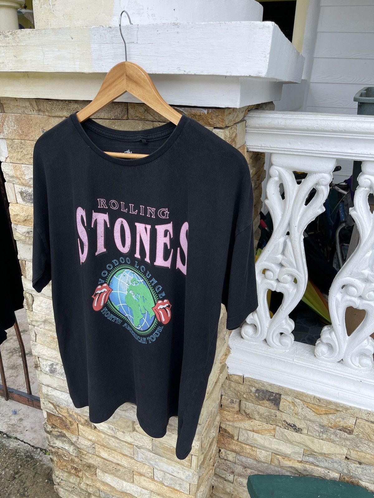 Band Tees Last Drop🔥Rare🔥Vintage THE ROLLING STONES Voodoo Lounge Tee Size US L / EU 52-54 / 3 - 4 Thumbnail
