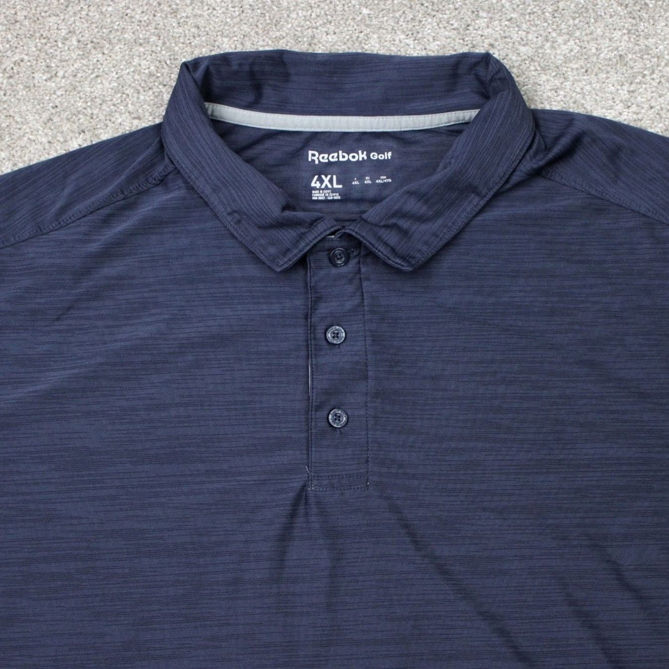Reebok Reebok Golf Polo Shirt Mens 4XL Blue Polyester Stretch Short Sleeve Polo Size US XXL / EU 58 / 5 - 3 Thumbnail