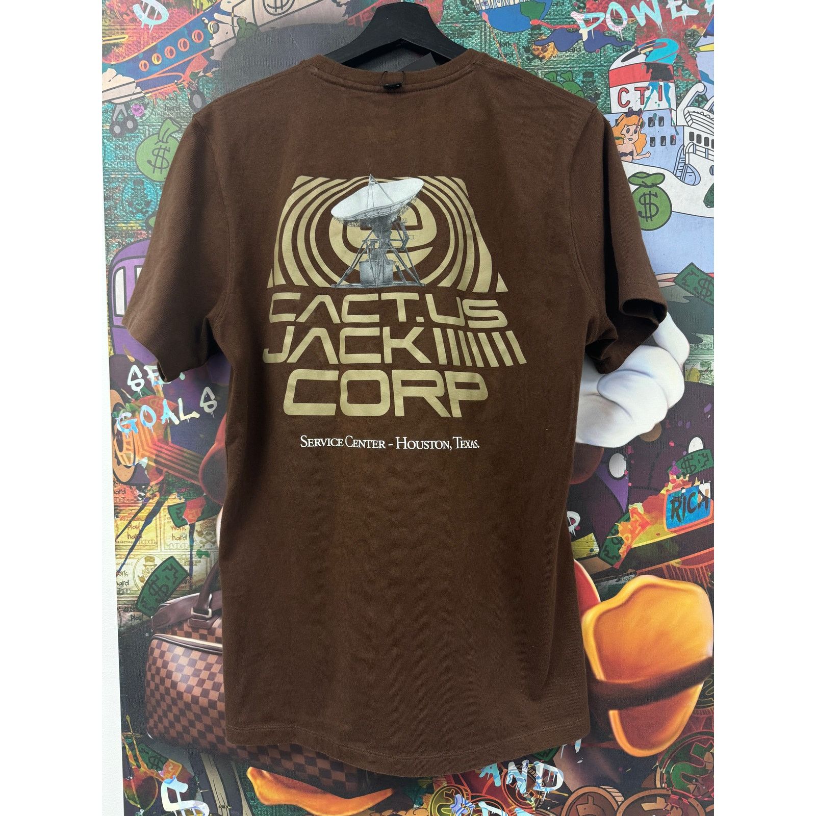 Nike Nike Cactus Jack Service Center Tee Brown Used Medium Size US M / EU 48-50 / 2 - 1 Thumbnail