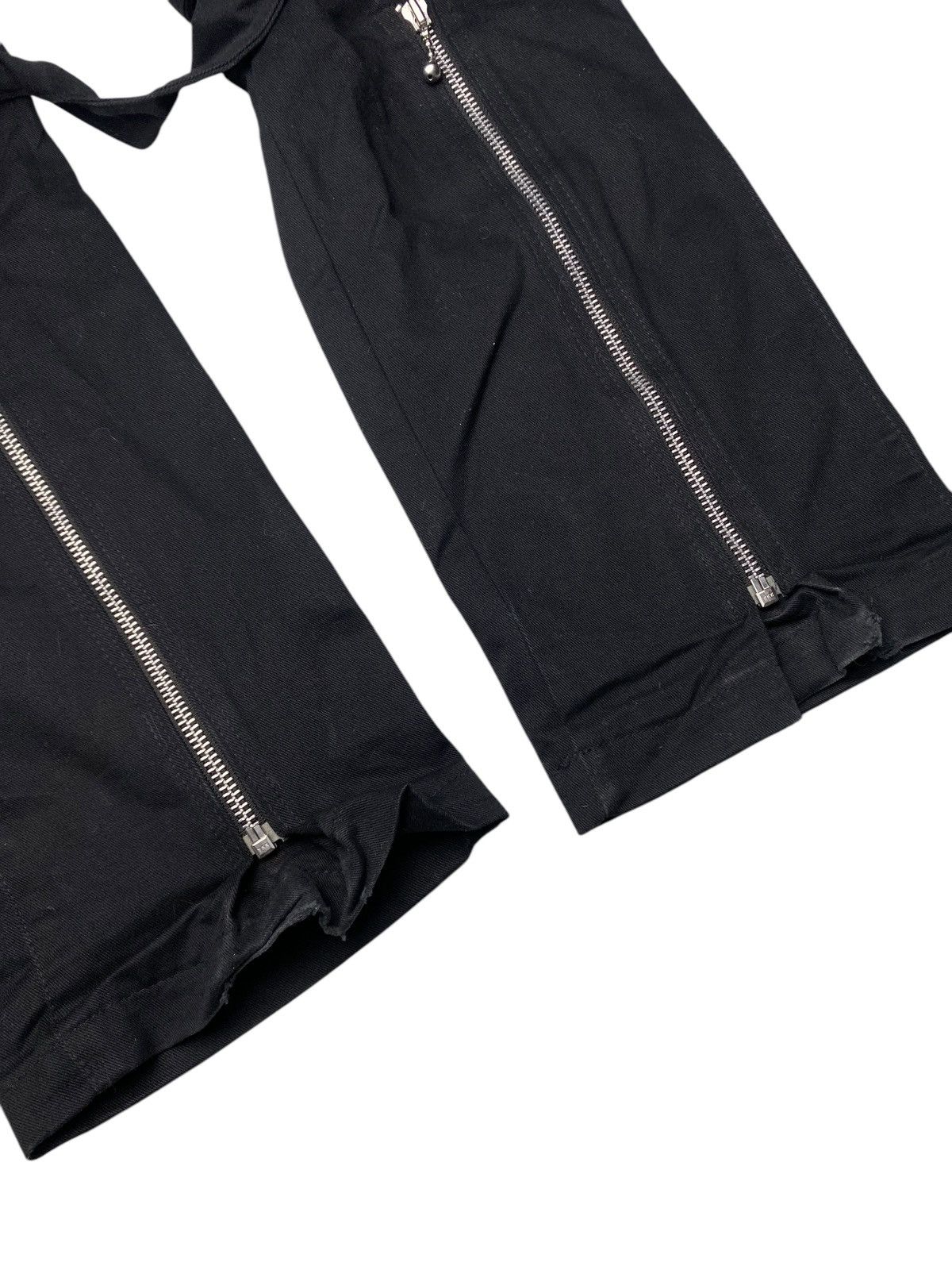 Japanese Brand 2000's Key Station Bondage Zipper Pants Size US 26 / EU 42 - 10 Thumbnail