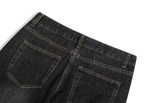 VIBE Men's street style loose flared jeans y2k Size US 32 / EU 48 - 4 Thumbnail
