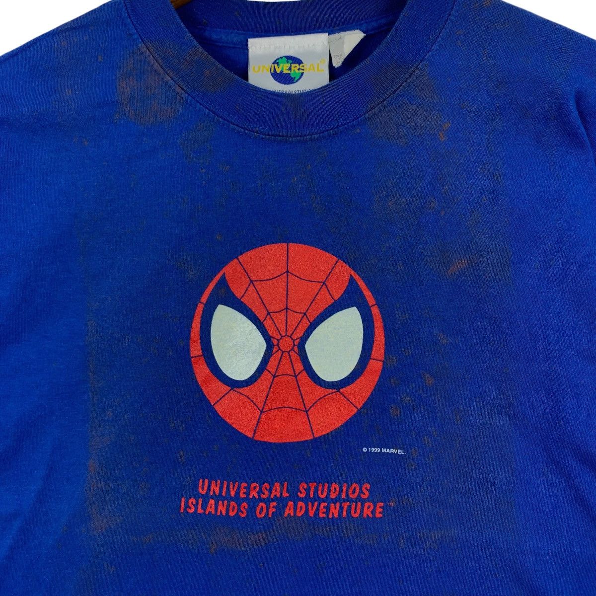 Vintage Vintage SPIDERMAN 1999 Marvel Logo Print Universal Shirt Size US S / EU 44-46 / 1 - 3 Thumbnail