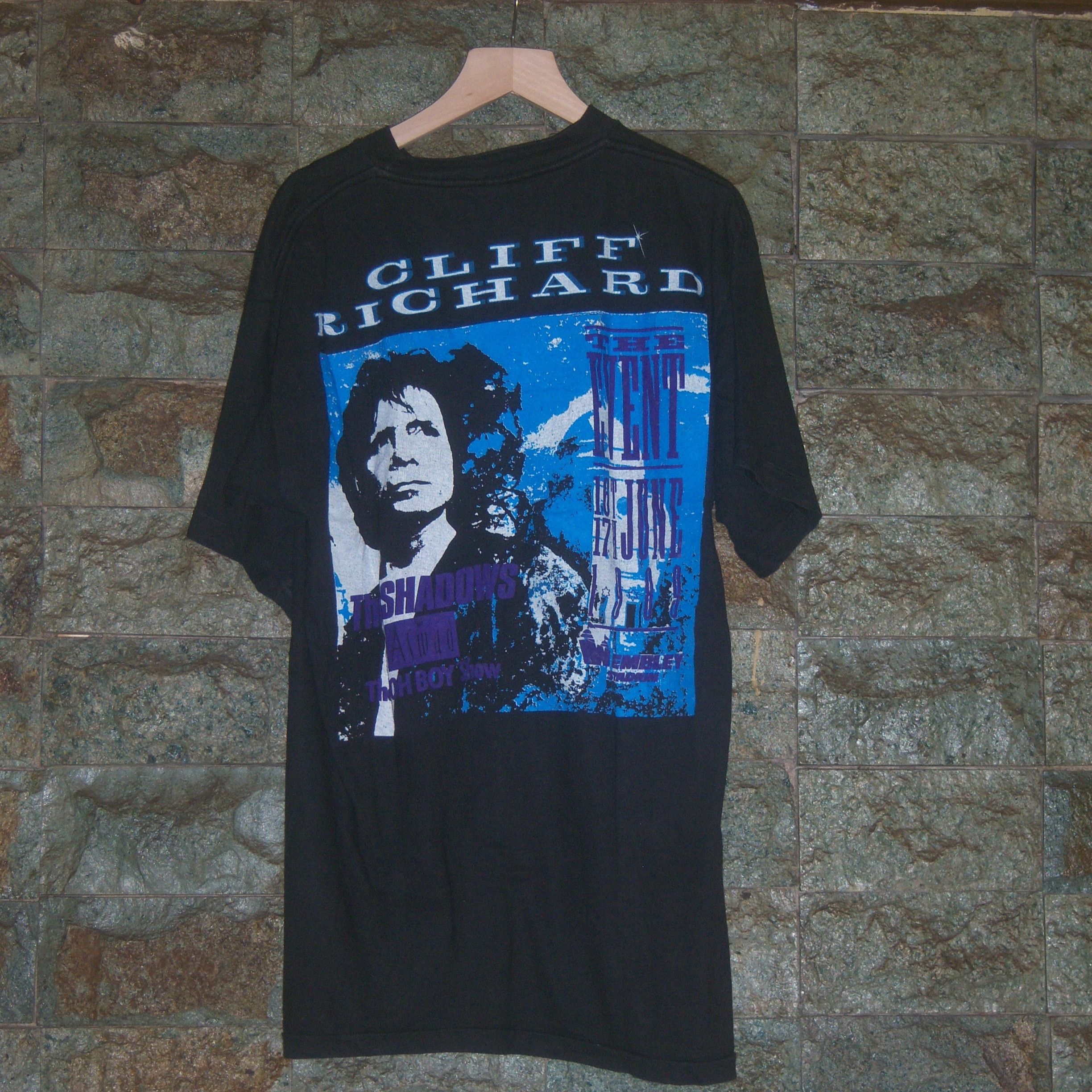 Band Tees × Vintage 1989 Cliff Richard The Event Tour UK Size US L / EU 52-54 / 3 - 8 Thumbnail