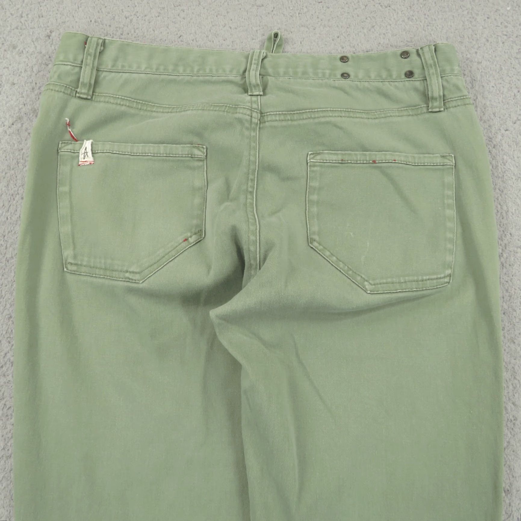 Altamont VINTAGE Altamont Jeans Mens 30x30 Andrew Reynolds Alameda Fit Green Signature Skater Y2K Size US 30 / EU 46 - 3 Thumbnail