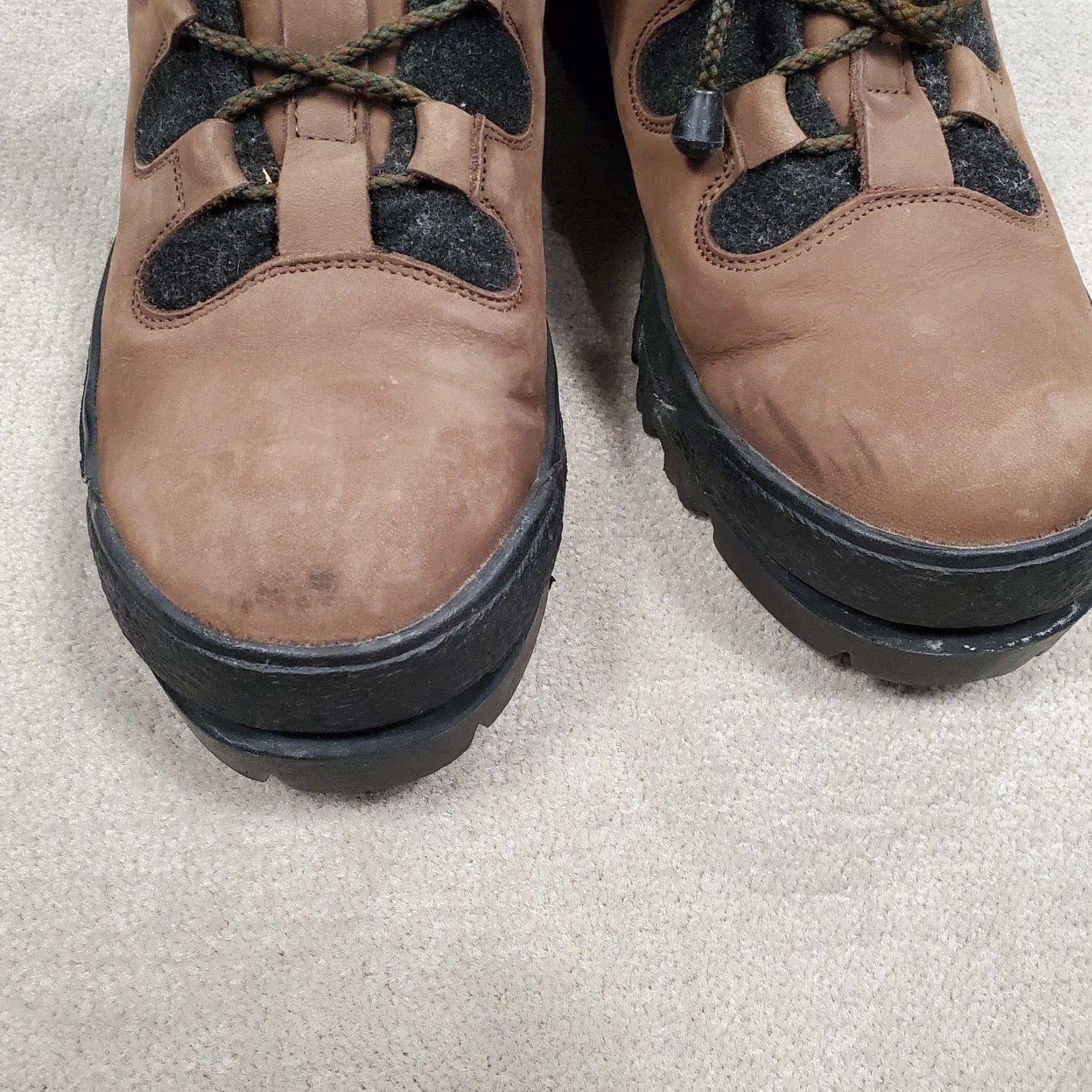 Cole Haan Cole Haan Boots Mens 11.5 M Brown Leather Vibram Sole Made In Italy 05117 163 Size US 12 / EU 45 - 3 Thumbnail