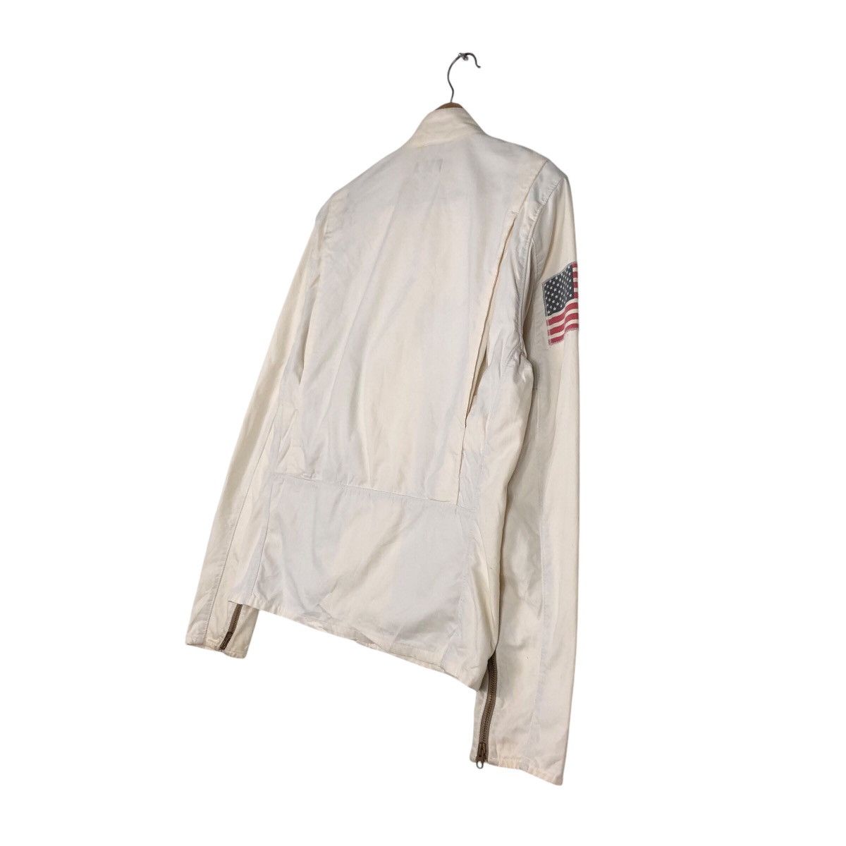 Polo Ralph Lauren Biker Jacket Zipper Ralph Lauren Mfg Polo Jeans Company Flag Size US M / EU 48-50 / 2 - 11 Thumbnail