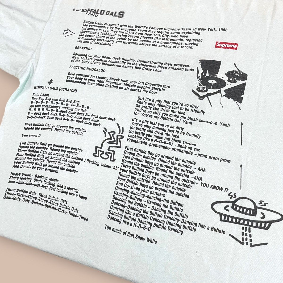 Supreme SS09 Supreme X Malcom Mclaren "Buffalo Gals" Tee Size US L / EU 52-54 / 3 - 7 Thumbnail