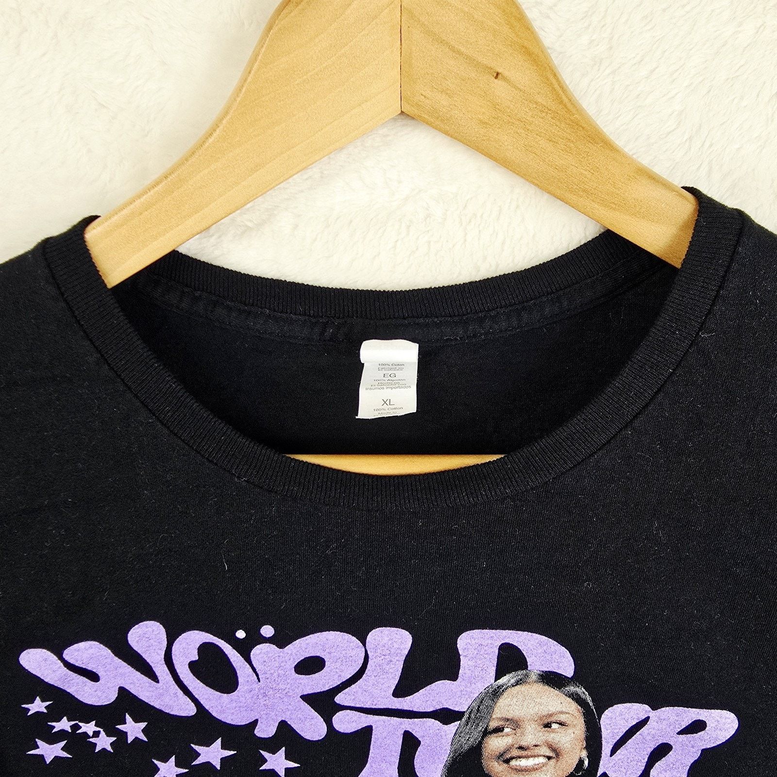 Fruit Of The Loom Olivia Rodrigo Guts World Tour Shirt Unisex XL Black Size US XL / EU 56 / 4 - 4 Thumbnail