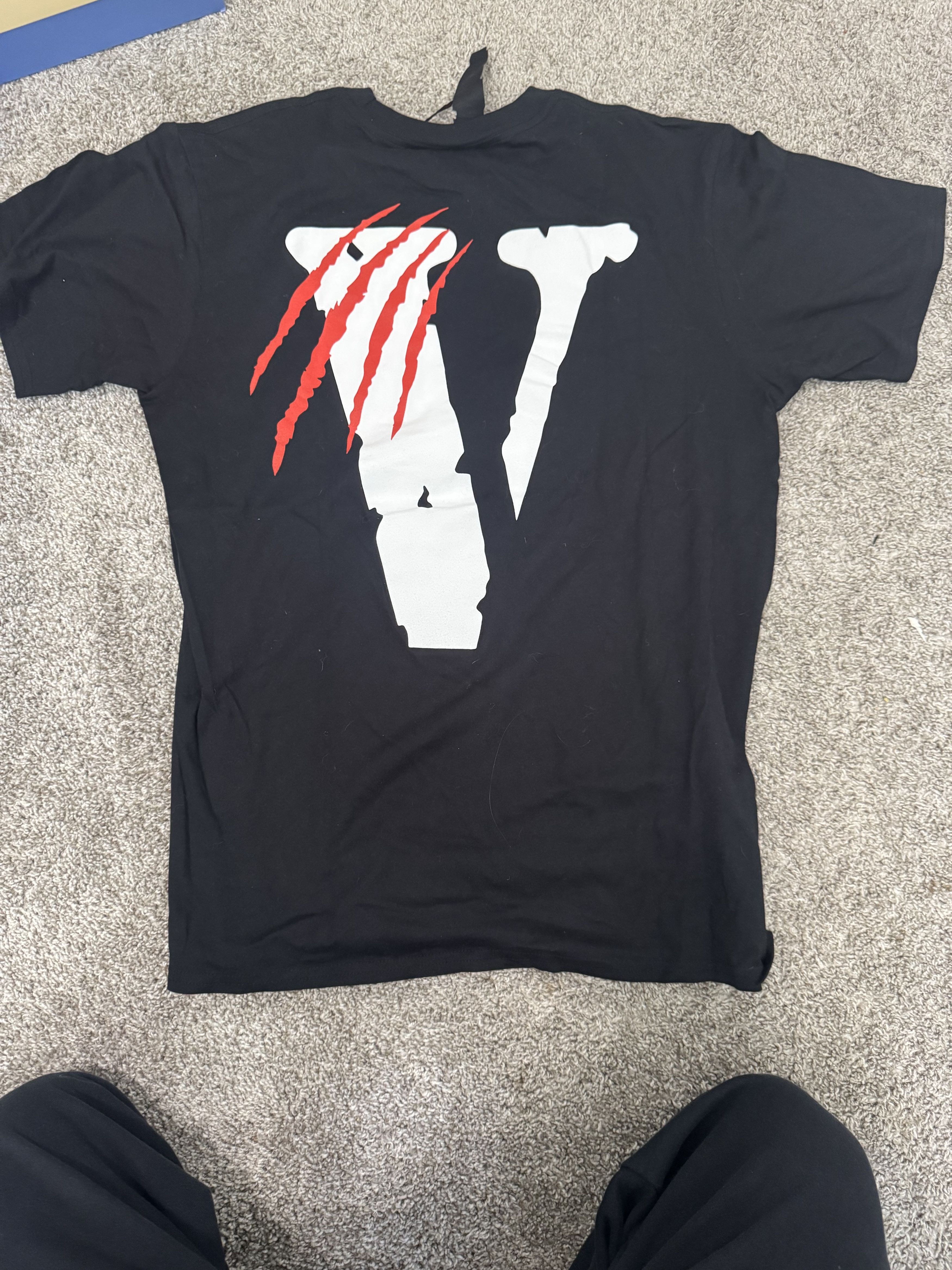 Vlone VLONE BLACK PANTHER TEE BLACK (IN HAND) Size US L / EU 52-54 / 3 - 3 Thumbnail