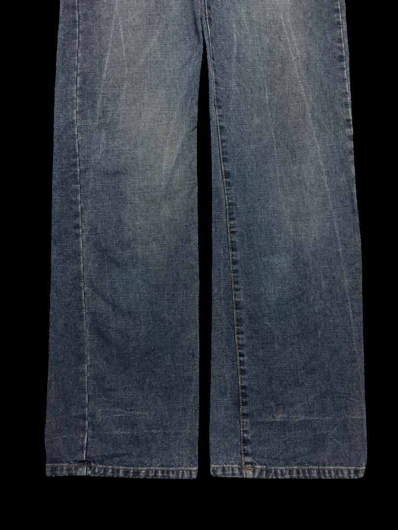 BAGGY 90s Rica Lewis Designer Sick Mudwash Distres Dark Jean