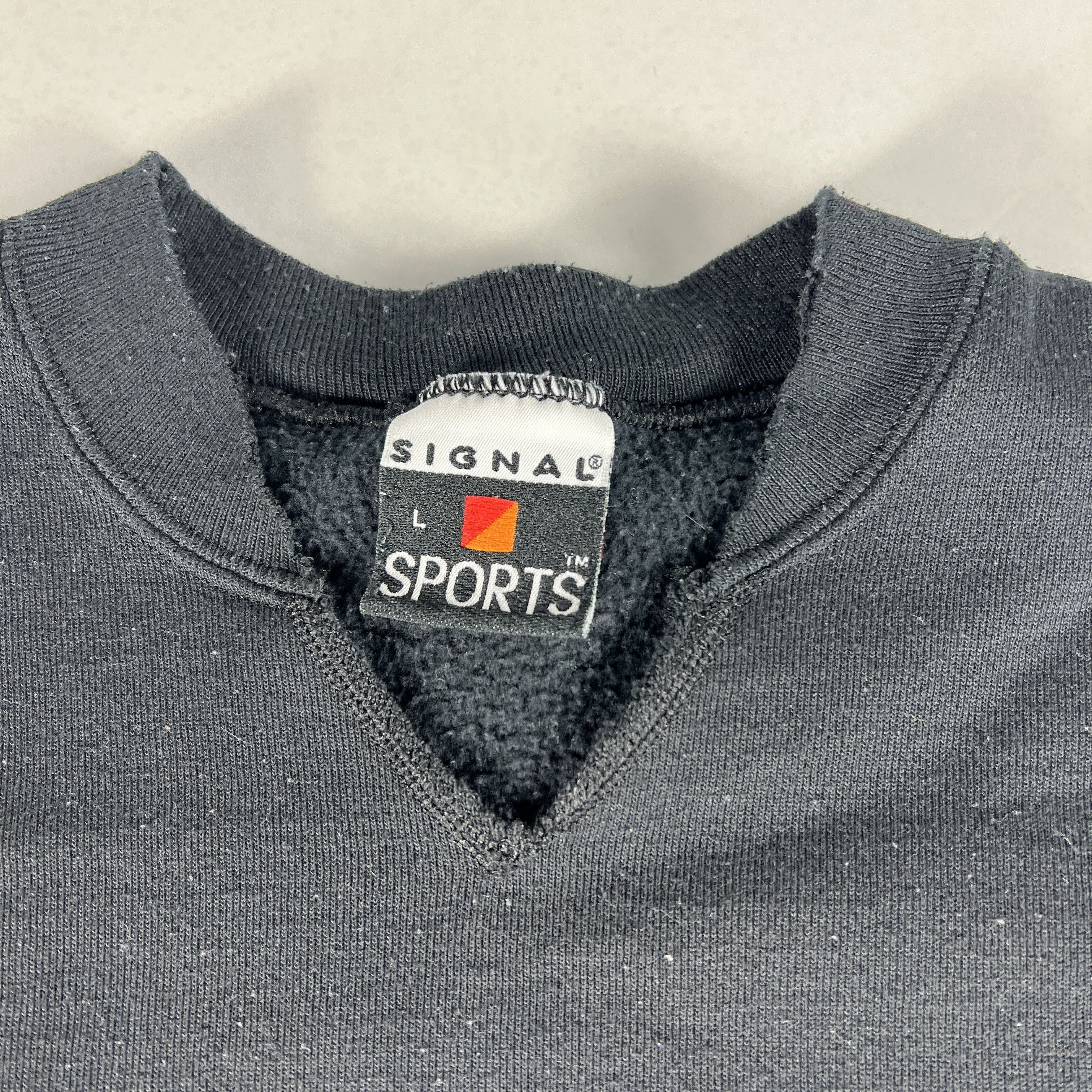 Habitat VTG Indigenous Native Sweatshirt Black Wrap Around Crewneck Size US S / EU 44-46 / 1 - 2 Thumbnail