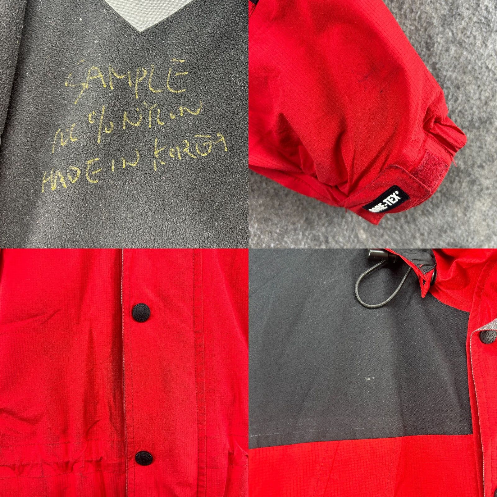 Eddie Bauer VINTAGE Eddie Bauer Jacket Mens Small Red Parka Hooded Ripstop Ebtek Goretex 90s Size US S / EU 44-46 / 1 - 8 Thumbnail