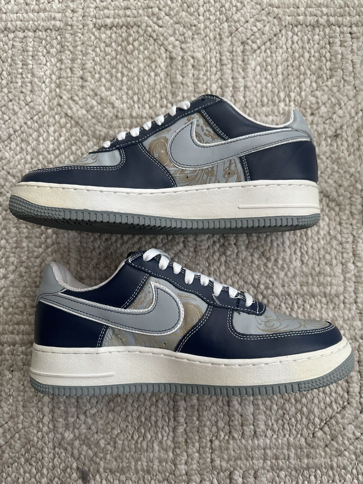 Nike Nike AF1 x Mr Cartoon (2005) Size US 8 / EU 41 - 2 Thumbnail