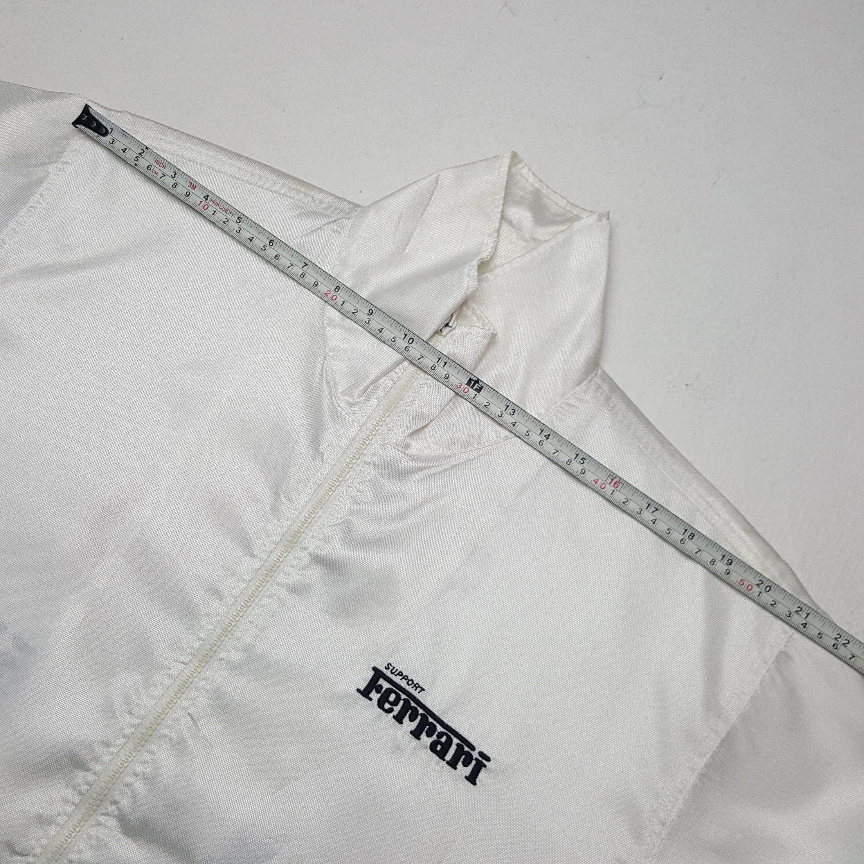 Ferrari × Vintage Vintage Ferrari Marelli Windbreaker Zipper Jacket Size US L / EU 52-54 / 3 - 6 Thumbnail