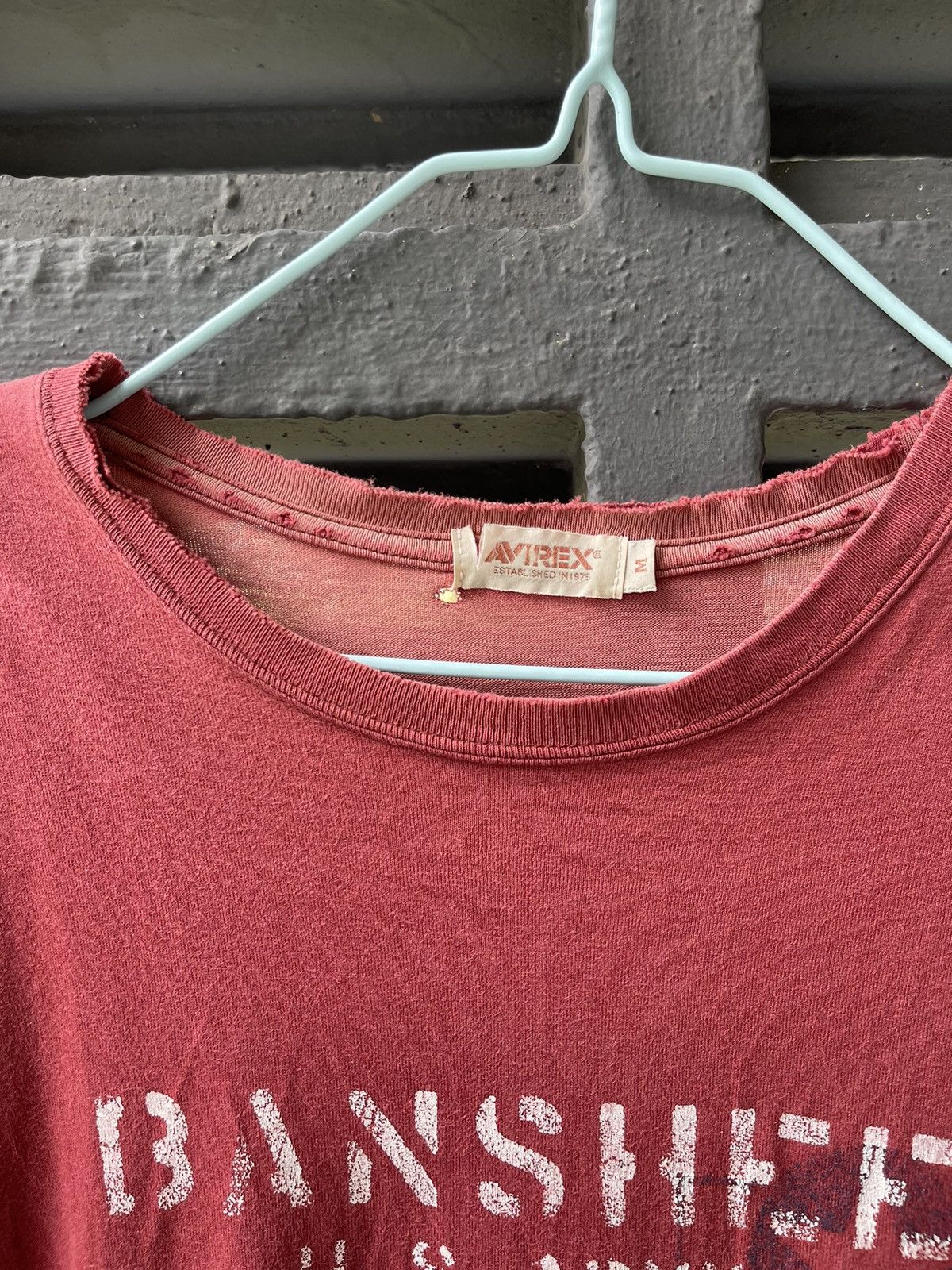 Avirex × Vintage Avirex SQ Dauntless Sun faded t-shirt Size US M / EU 48-50 / 2 - 3 Thumbnail