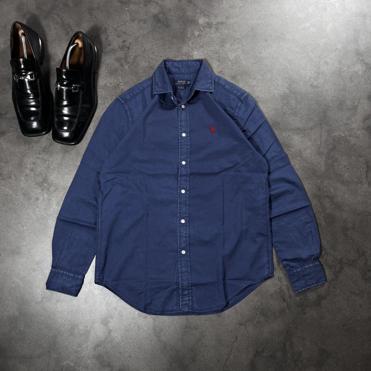 Polo Ralph Lauren Polo Ralph Lauren Slim Fit Longsleeve Shirt Button Up Size US M / EU 48-50 / 2 - 1 Thumbnail