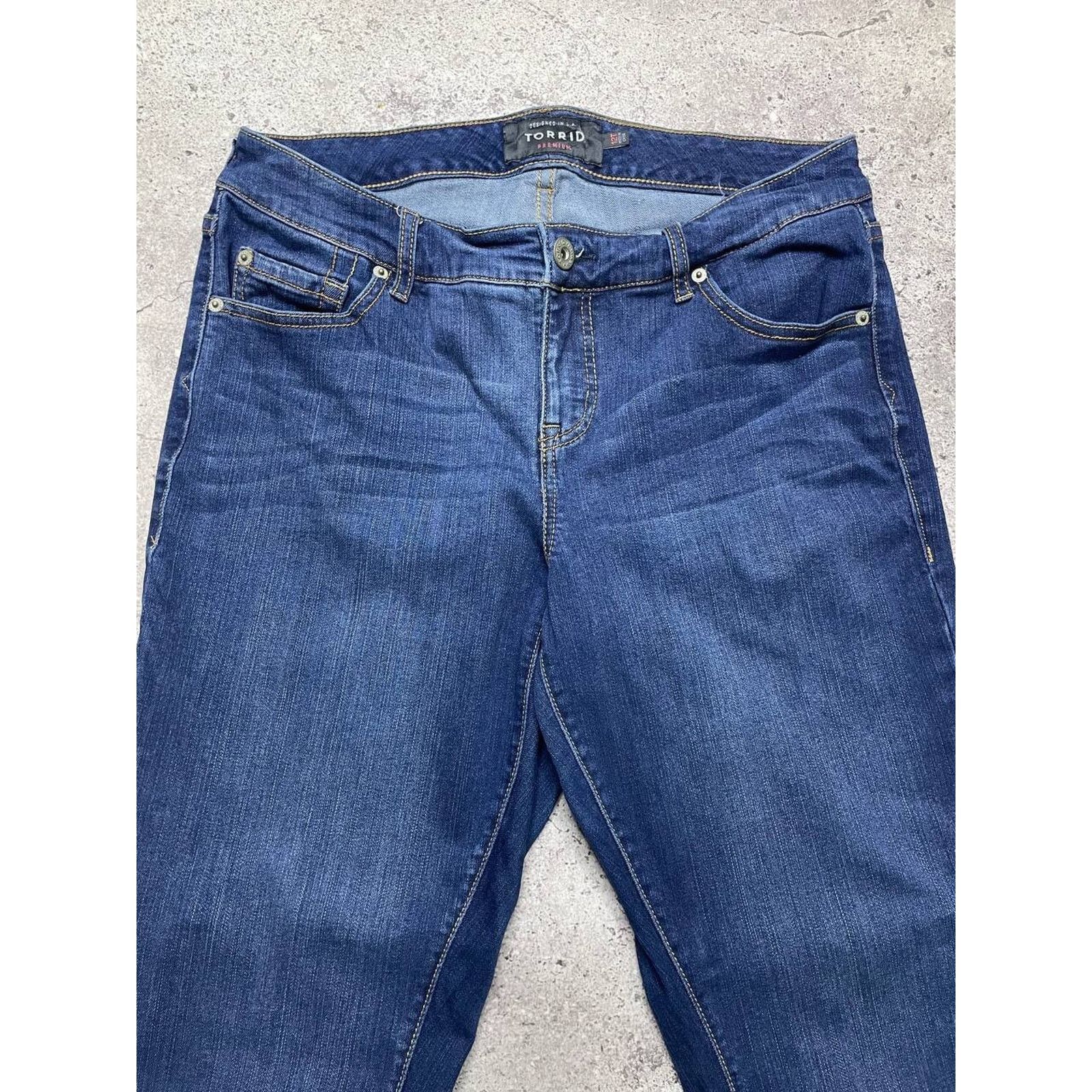 Vintage Vintage Torrid Stretch Jeans Size L Straight Leg Denim Pants Size 34" / US 12 / IT 48 - 3 Thumbnail