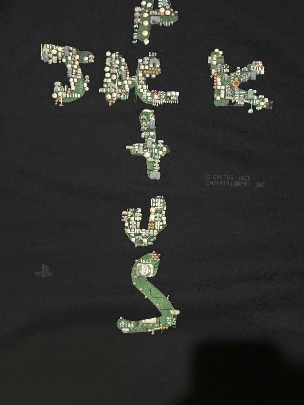 Playstation × Travis Scott Travis Scott PlayStation T-Shirt Size US XL / EU 56 / 4 - 3 Thumbnail