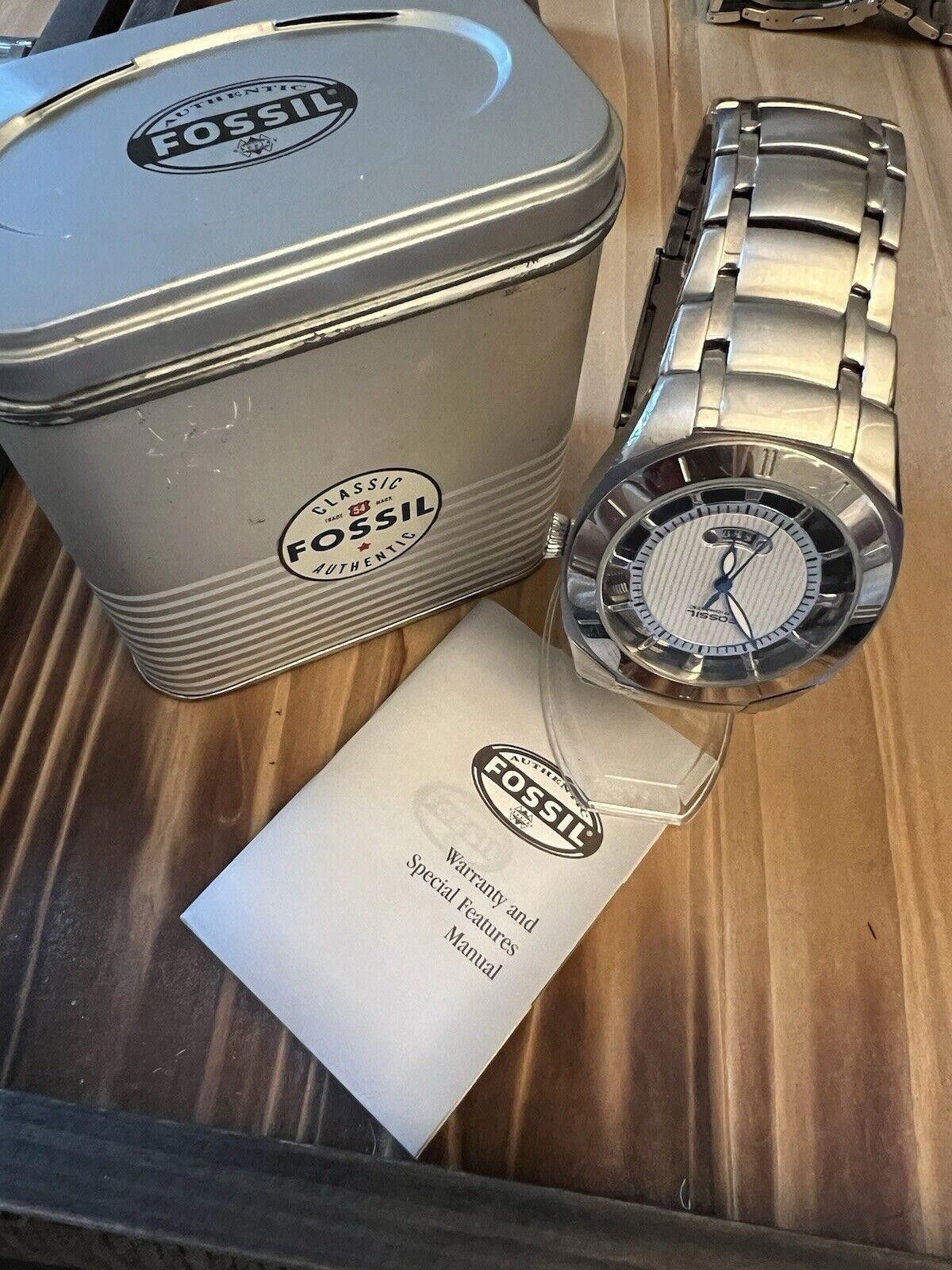 Fossil RARE FOSSIL ARKITEKT FS-4109 MENS AUTOMATIC WRISTWATCH Size ONE SIZE - 1 Thumbnail