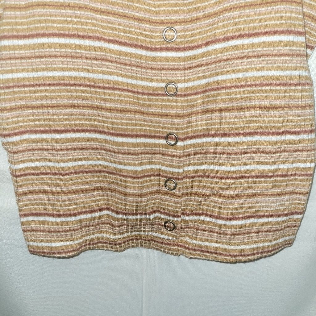 American Eagle Outfitters American Eagle, tank top, striped tank & brown, nwot XS Size XS / US 0-2 / IT 36-38 - 5 Thumbnail