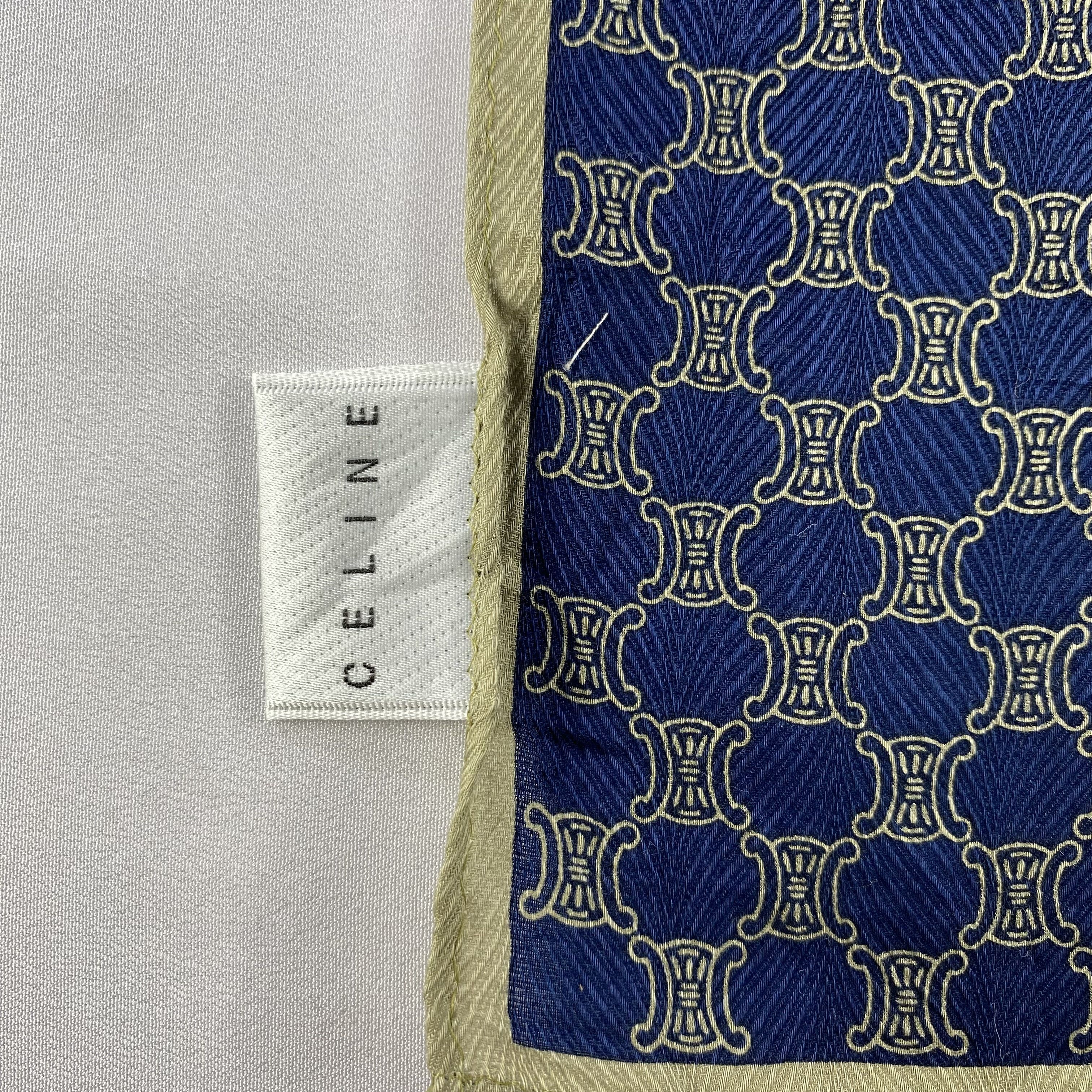 Celine × Vintage Celine Bandana/ Handkerchief / Neckerchief Size ONE SIZE - 4 Thumbnail