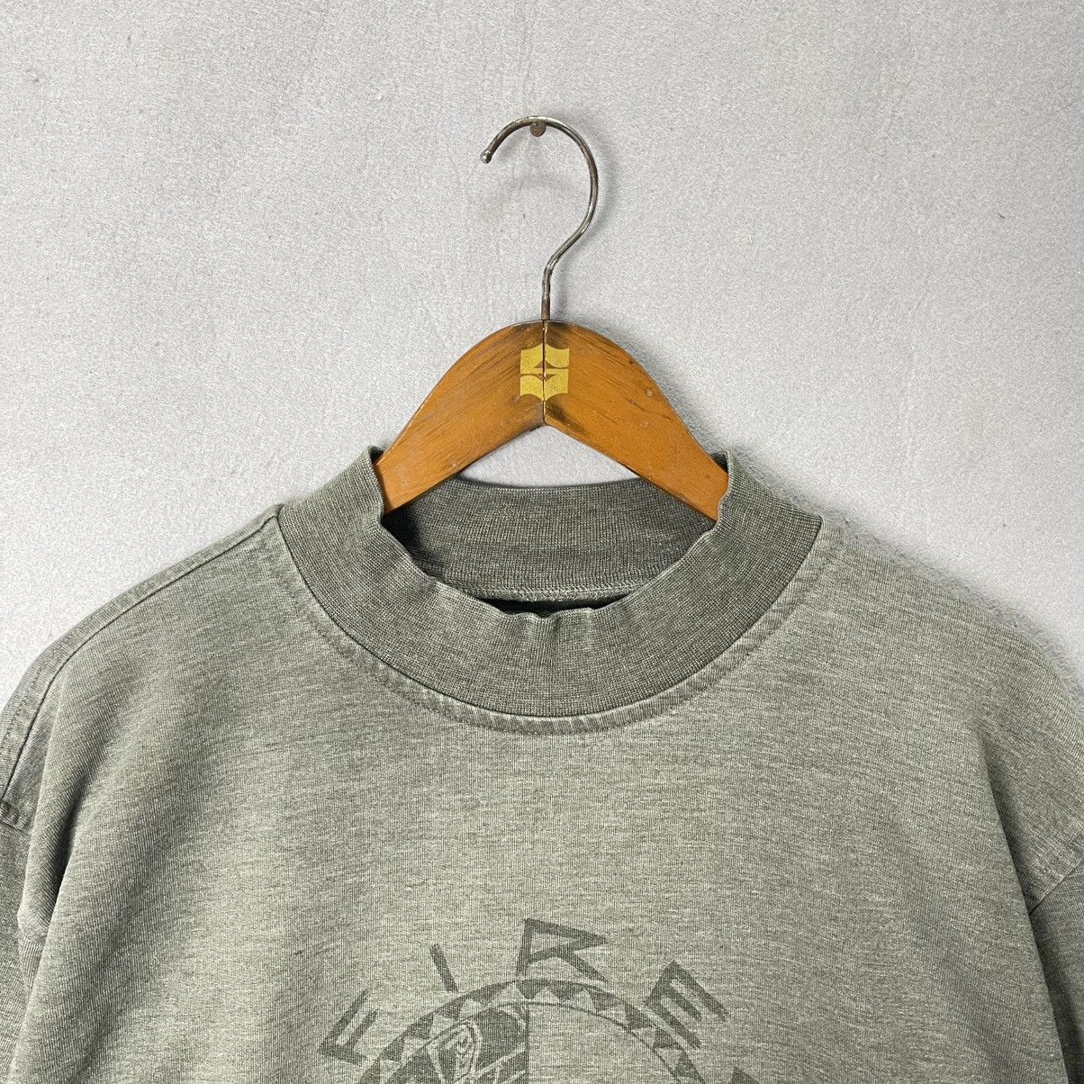 Bogner Vintage Fire and Ice Tonal Graphic Crewneck Sweatshirt Size US L / EU 52-54 / 3 - 2 Thumbnail