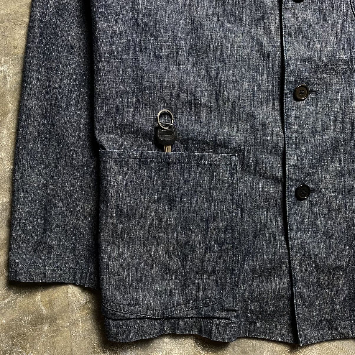 Yohji Yamamoto YY - Ys for Men SS93 Denim Chore Jacket Size US L / EU 52-54 / 3 - 4 Thumbnail