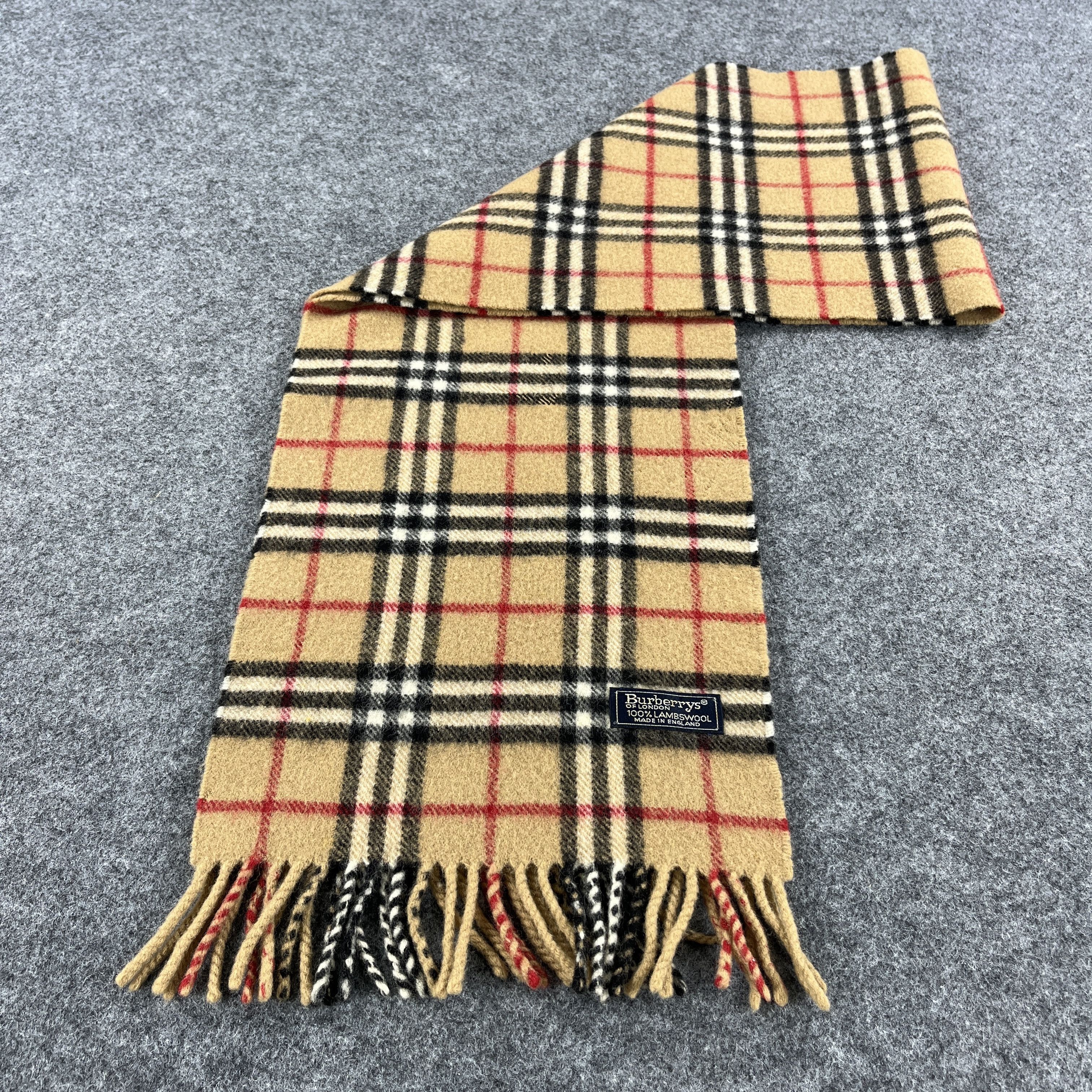 Burberry Burberrys Scarf / Muffler / Neckwear T1489 Size ONE SIZE - 4 Thumbnail