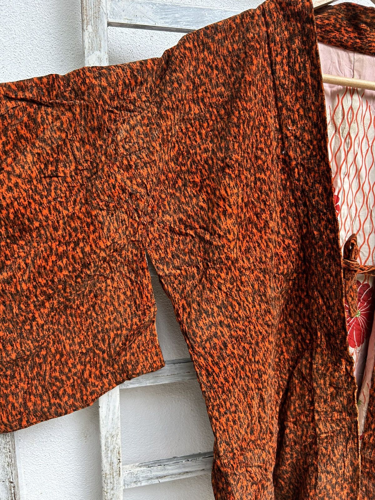 Japanese Brand × Kapital × Vintage Leopard Vintage Kimono Orange Rare design 🎌☠️ Size US M / EU 48-50 / 2 - 7 Thumbnail