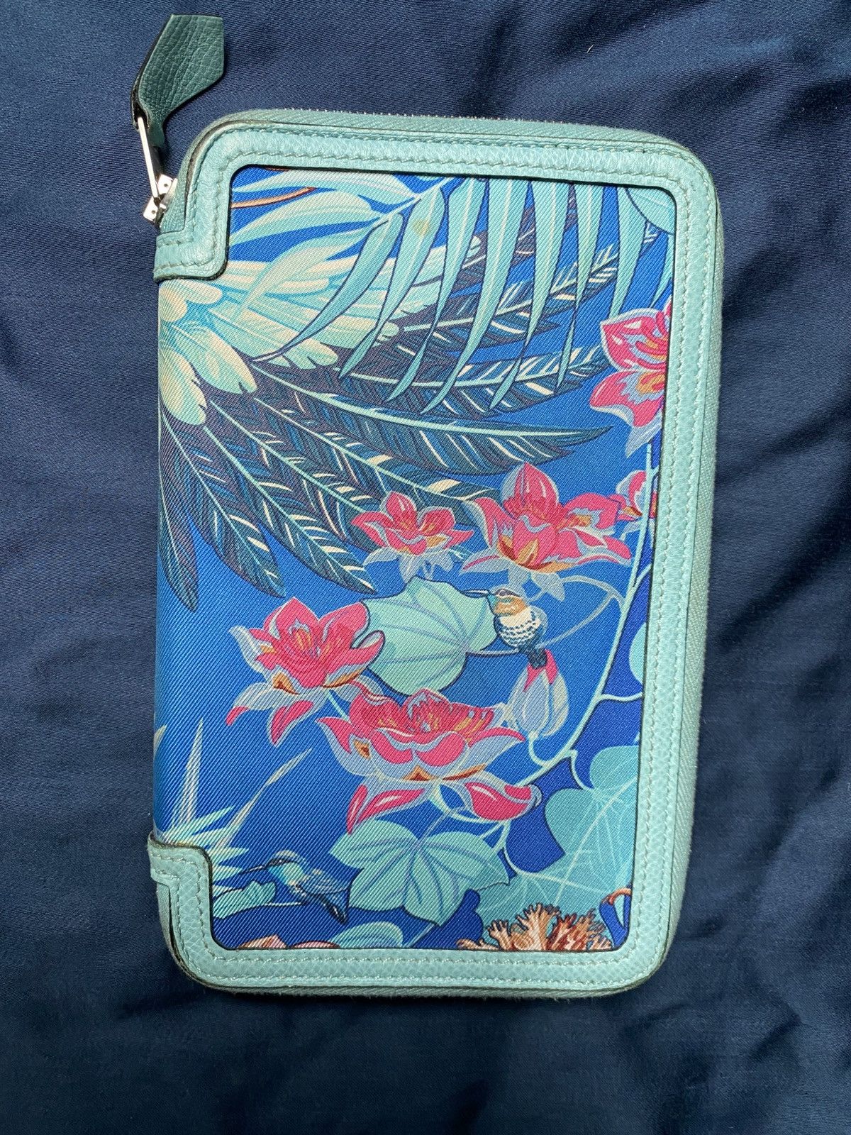 Hermes Hermes Leather Wallet Flower Optic Size ONE SIZE - 1 Thumbnail