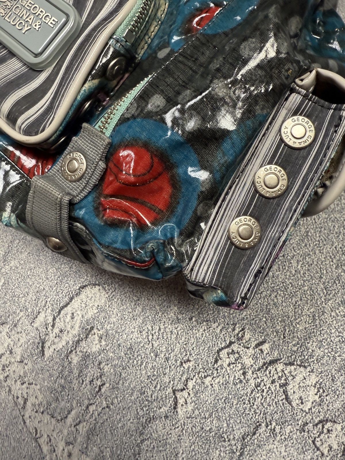 Japanese Brand GGL Bag George Gina Lucy Y2K Crazy Multipocket Size ONE SIZE - 14 Thumbnail