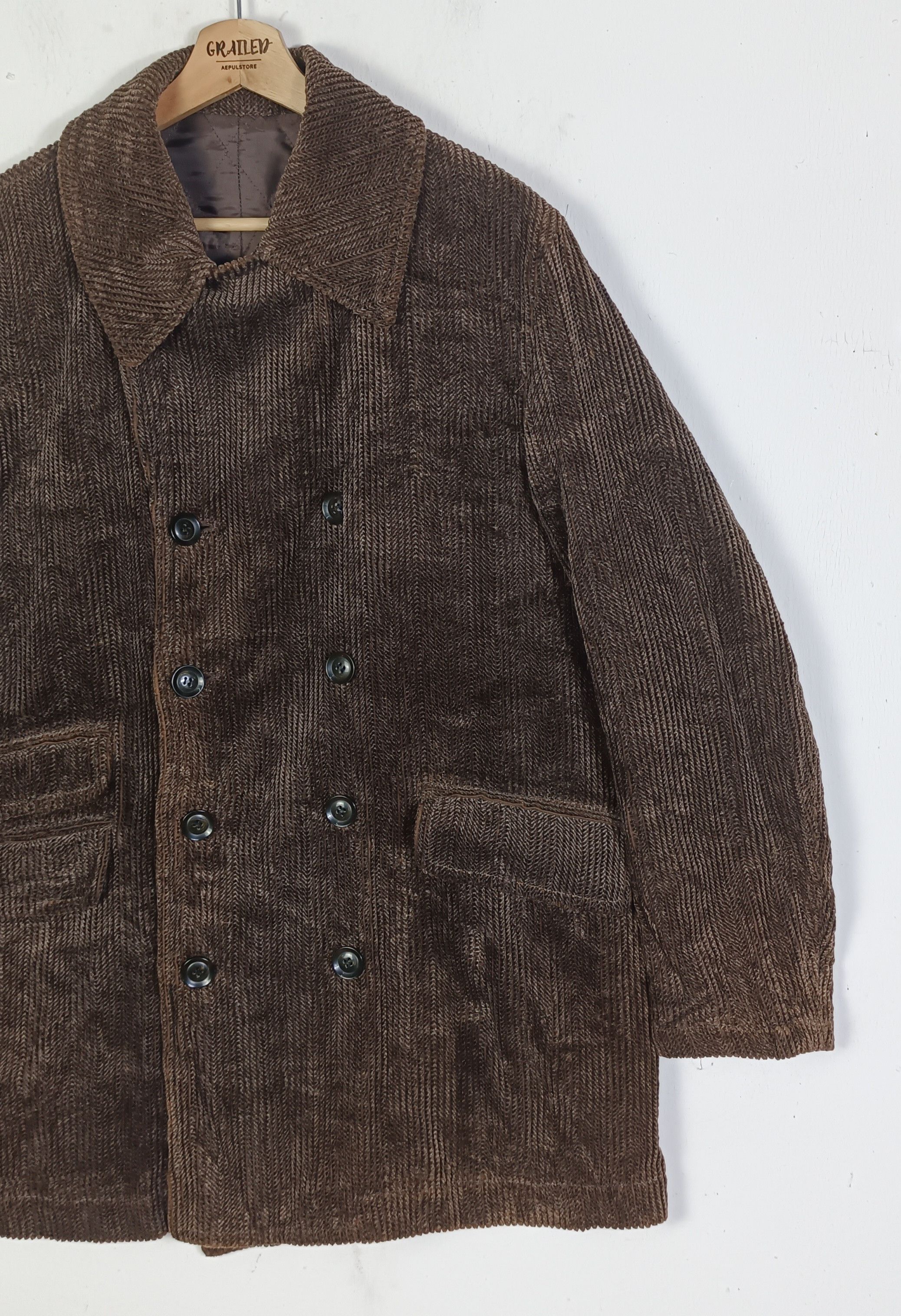 Japanese Brand Vintage 90s Atelier Sab For Men Half Coat Jacket Size US L / EU 52-54 / 3 - 5 Thumbnail