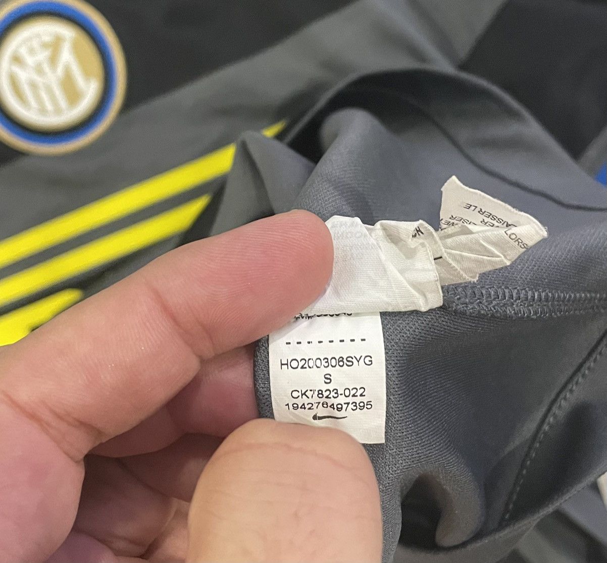 Nike Nike 2020/21 Inter Milan Soccer Jersey CK7823-022 Mens Small Size US S / EU 44-46 / 1 - 5 Thumbnail