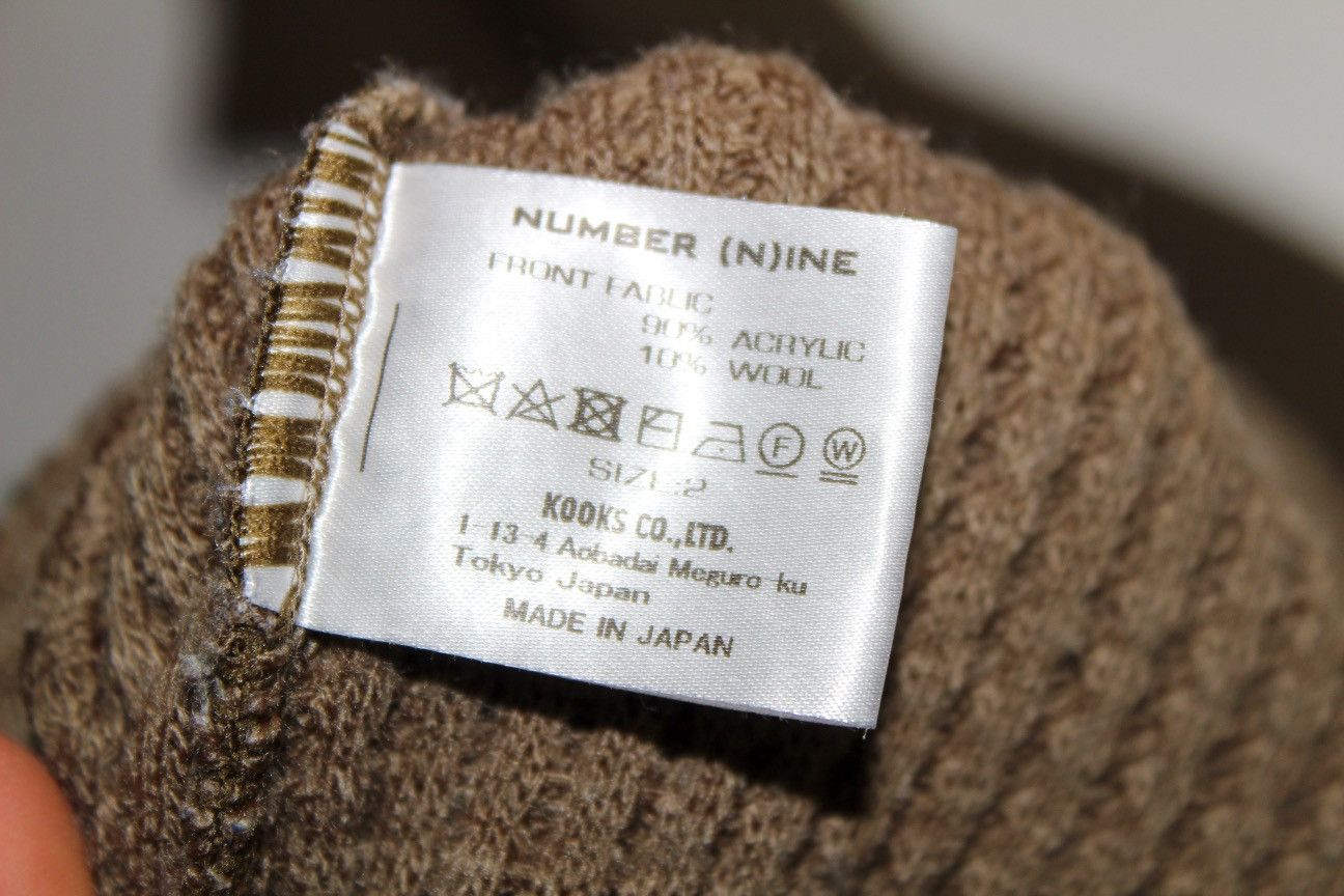 Number (N)ine Waffle Knit Sweater Size US M / EU 48-50 / 2 - 4 Thumbnail