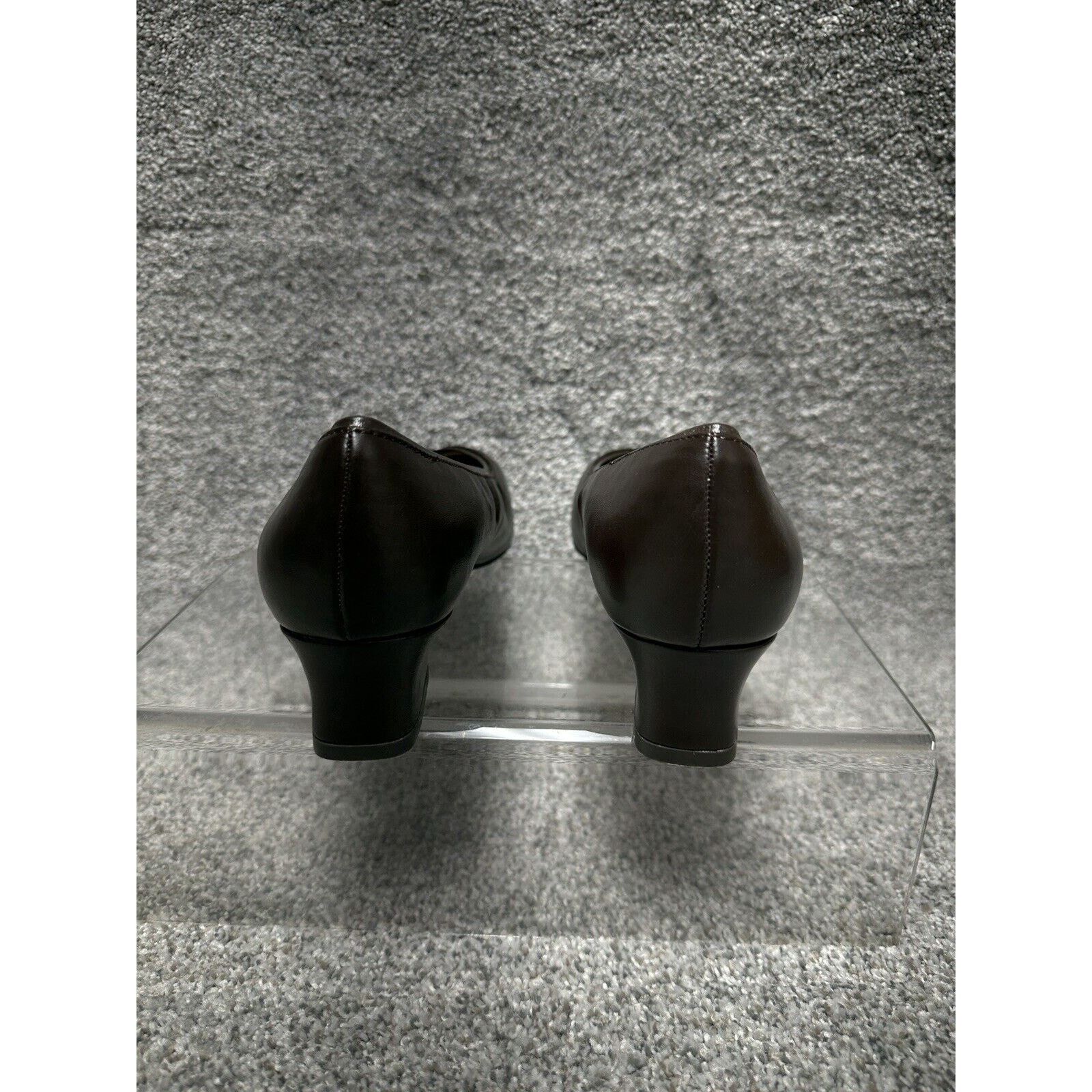 Hush Puppies Soft Style Hush Puppies Pumps 8 90s Y2K Dark Chunky Heel Size US 8 / IT 38 - 6 Thumbnail