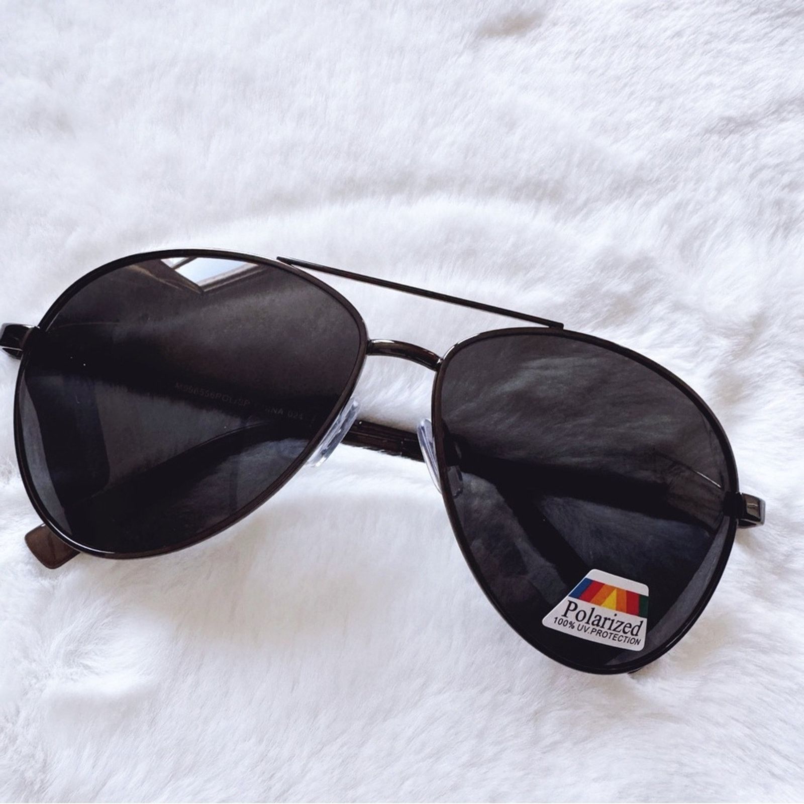 Other Ian Black Aviator Stylish Polarized Sunglasses Size ONE SIZE - 1 Thumbnail