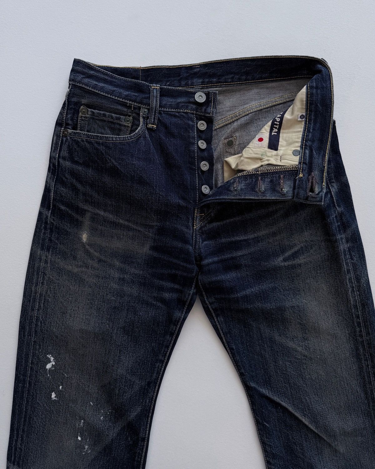 VINTAGE KAPITAL RED SELVEDGE DENIM