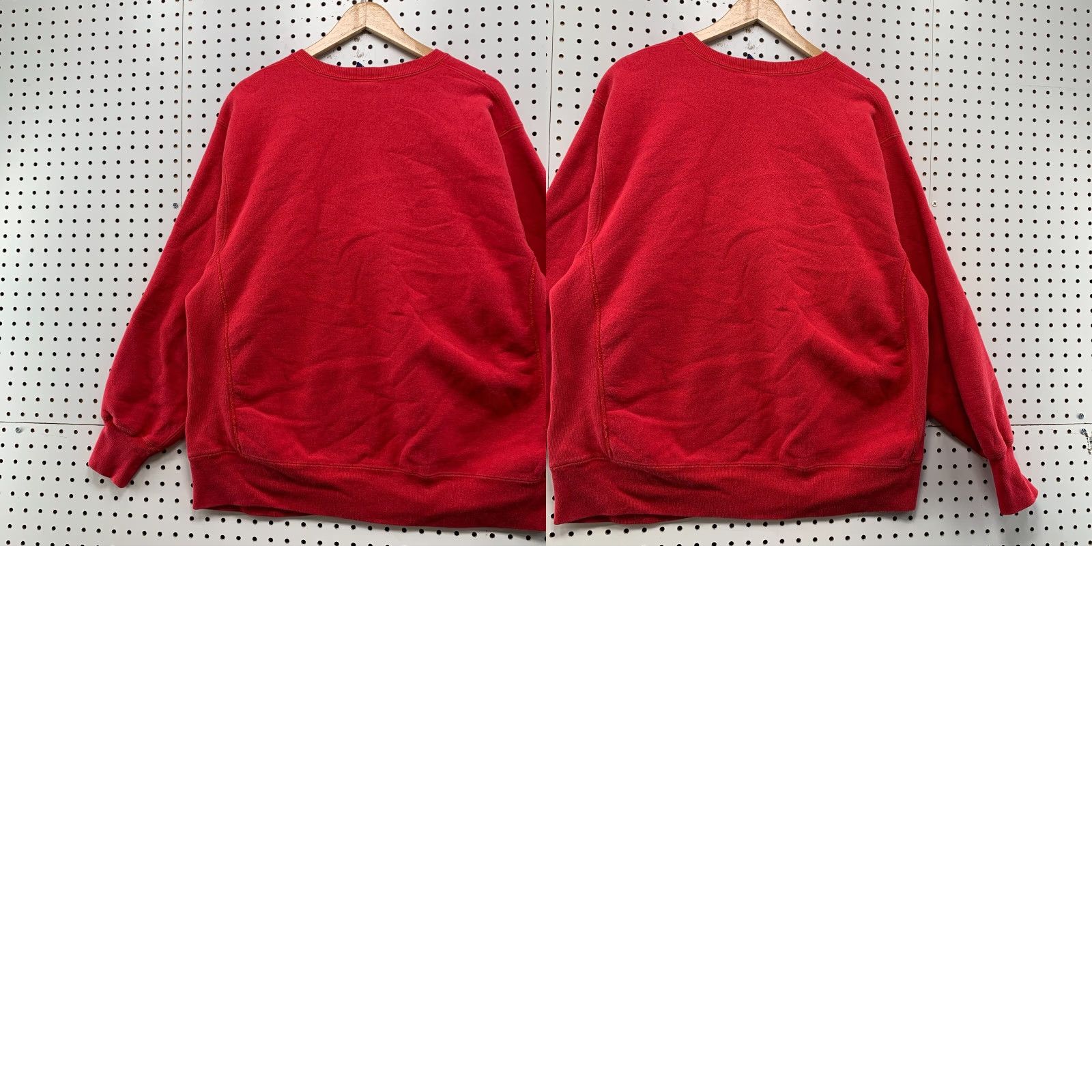 Vintage VINTAGE Oarsman Sweatshirt Mens XL Red Heavyweight Reversible USA Crew Neck 80s 90s Size US XL / EU 56 / 4 - 10 Thumbnail