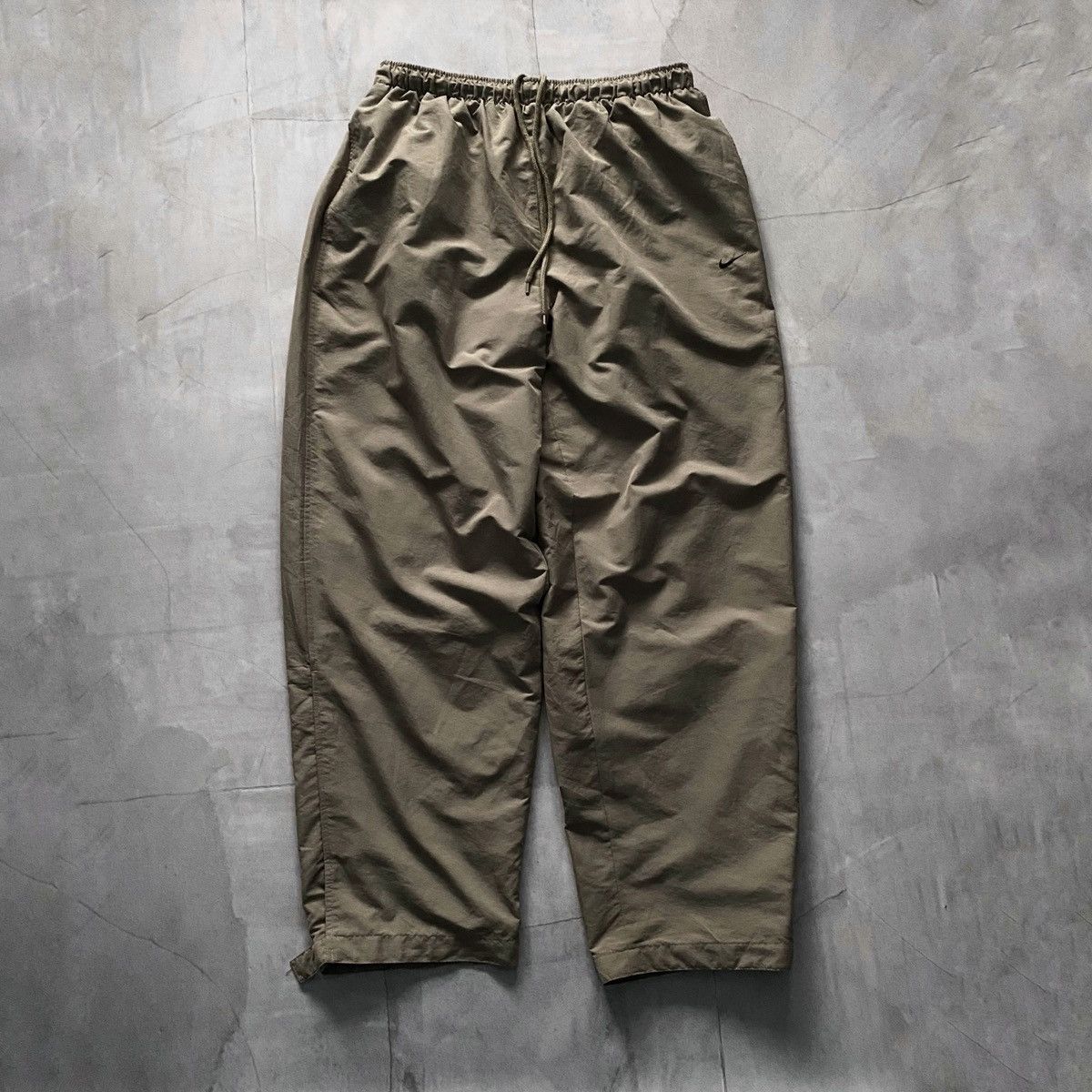 Y2K Nike Vintage 90s Green Parachute Pants