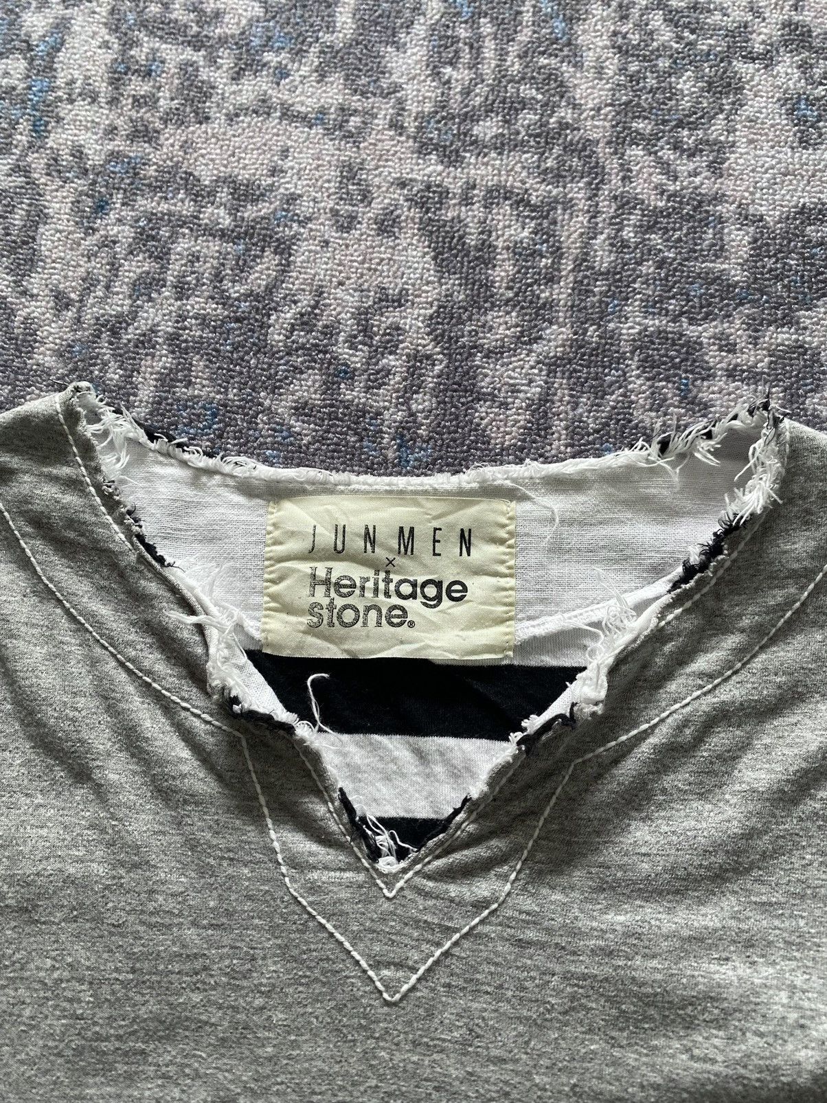 If Six Was Nine × Japanese Brand × Le Grande Bleu (L.G.B.) Y2K Japanes Jun Men x Heritage Stone Double Layer Ifsix styl Size US M / EU 48-50 / 2 - 2 Thumbnail
